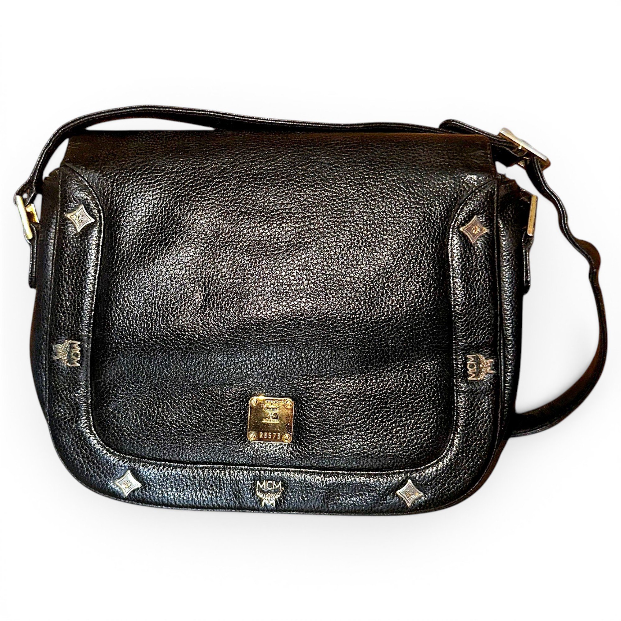 Leather crossbody bag