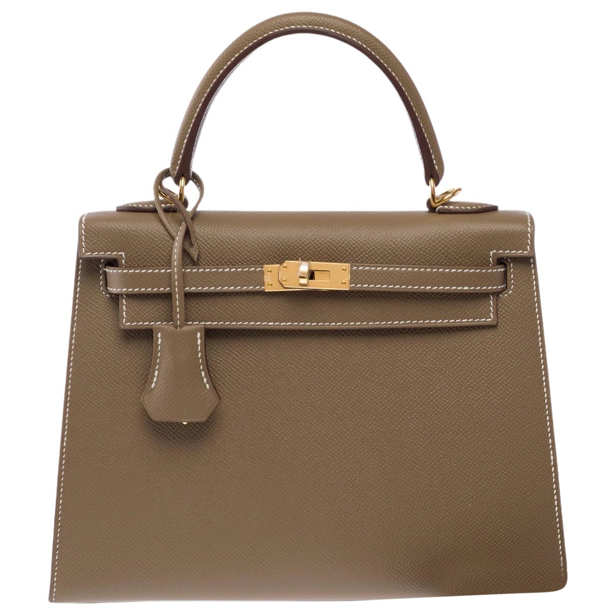 Kelly 25 leather handbag