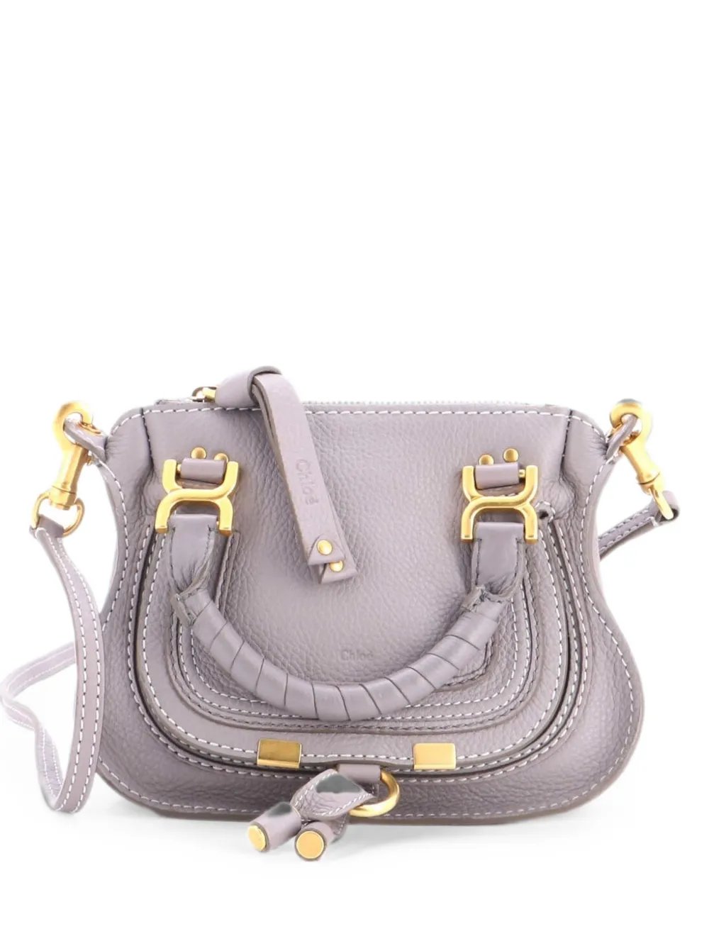 Marcie Satchel Leather Baby crossbody bag