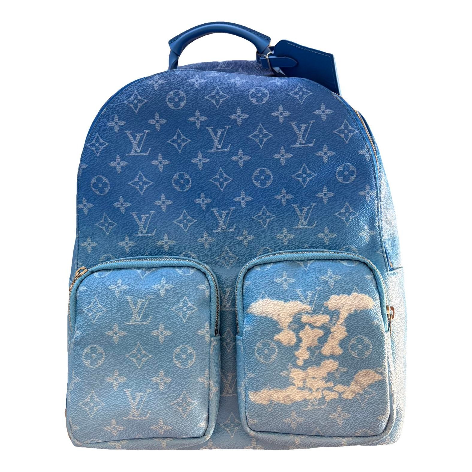 Leather backpack