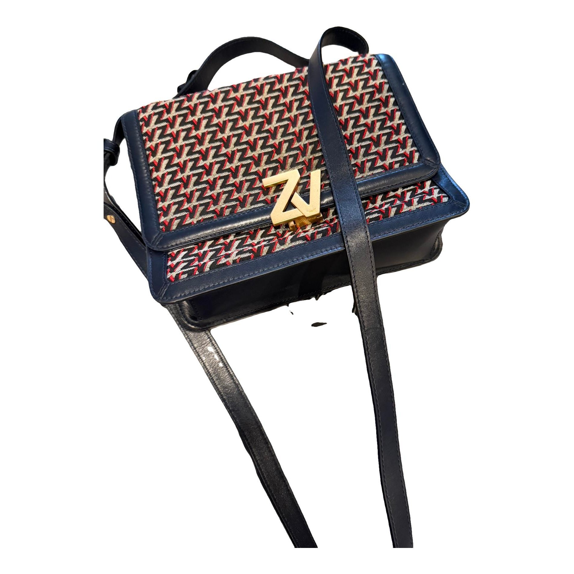Leather crossbody bag