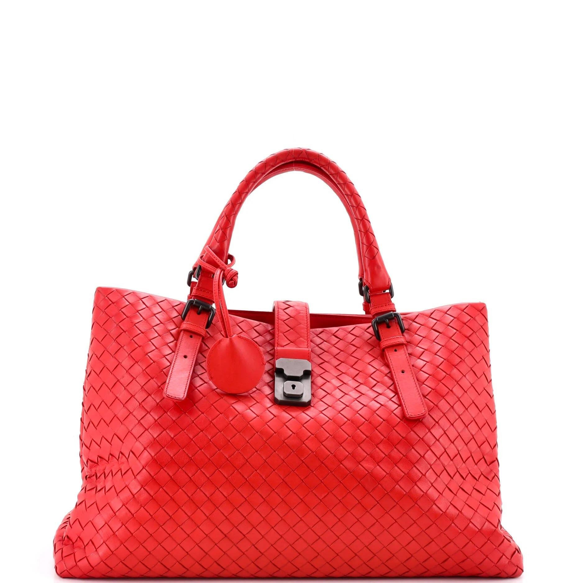 Bottega Veneta Roma leather tote