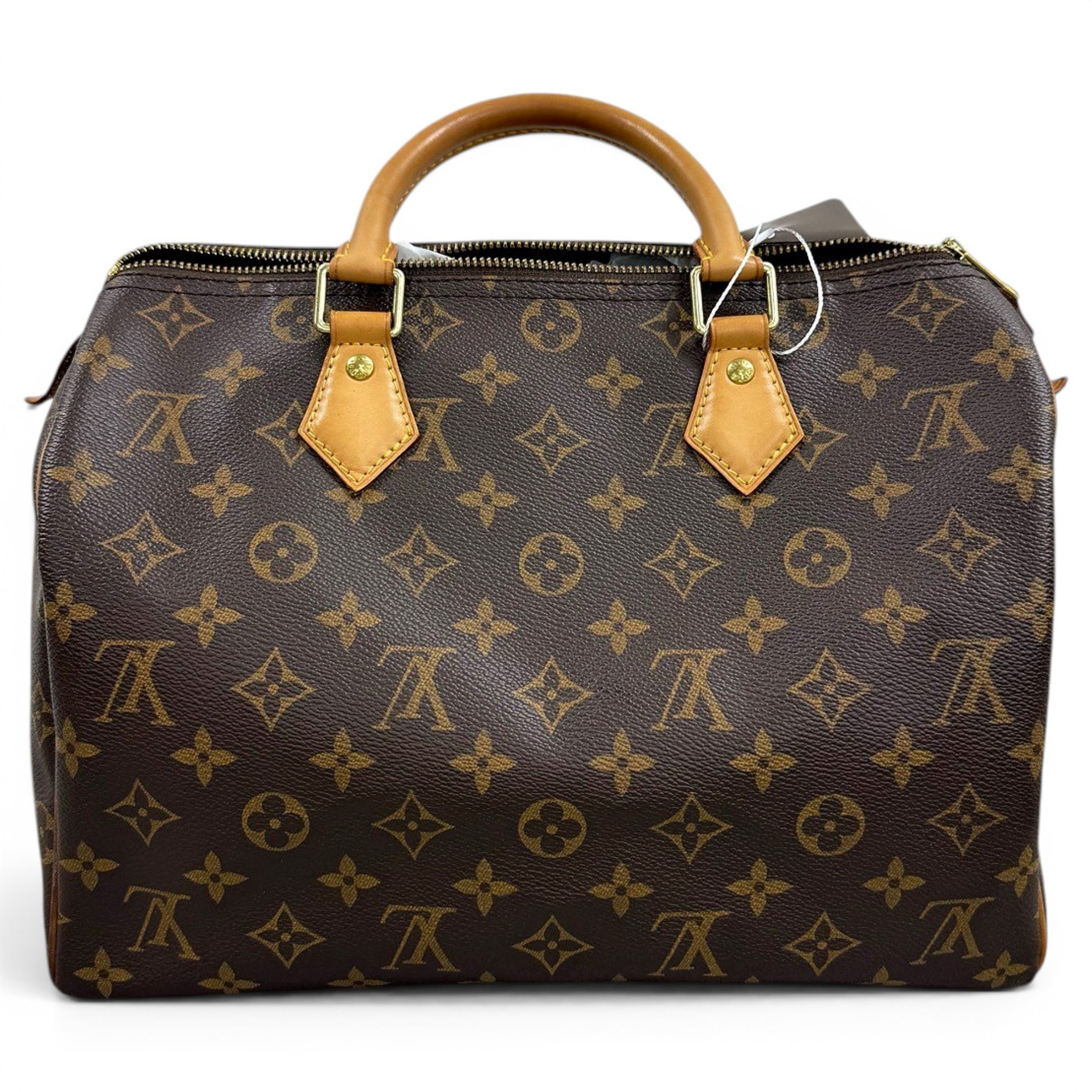 Speedy leather handbag