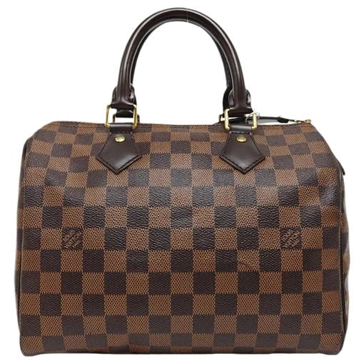 Nano Speedy / Mini HL leather handbag
