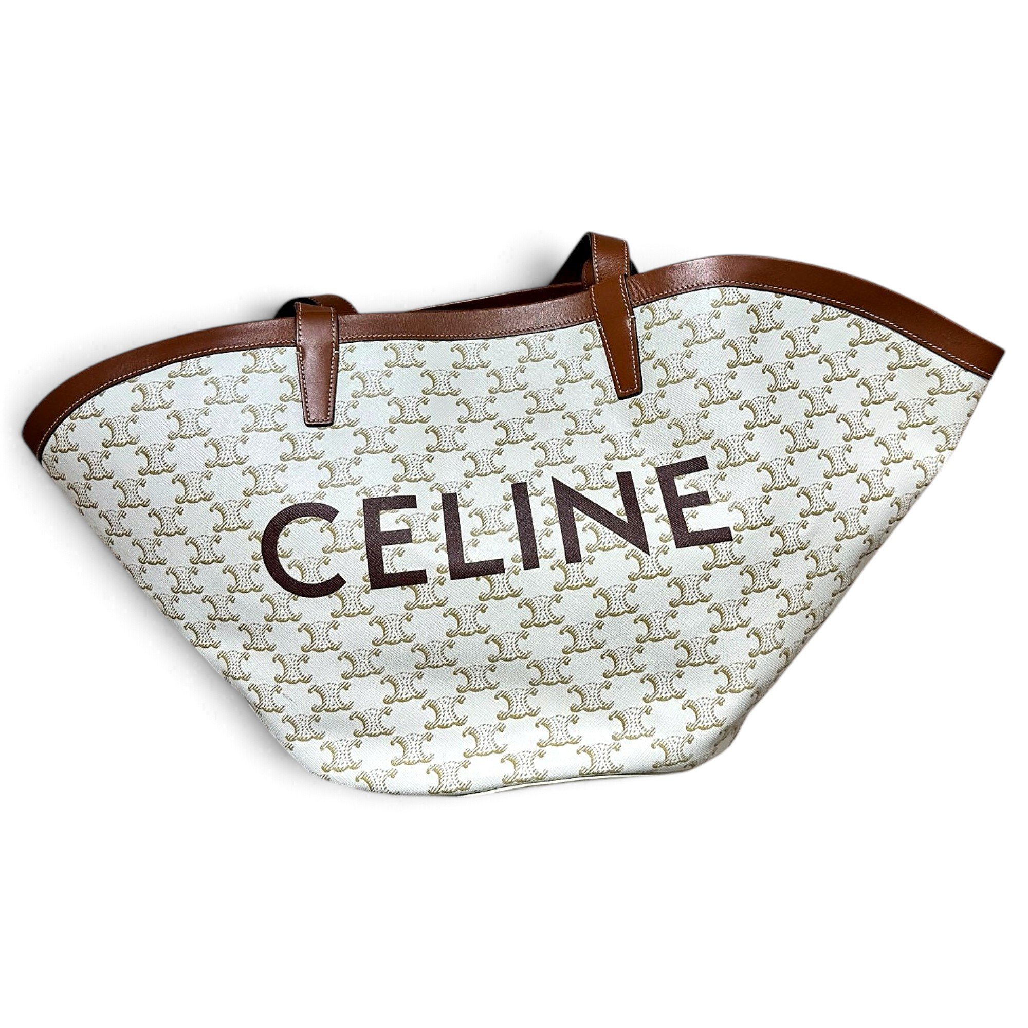 Leather tote