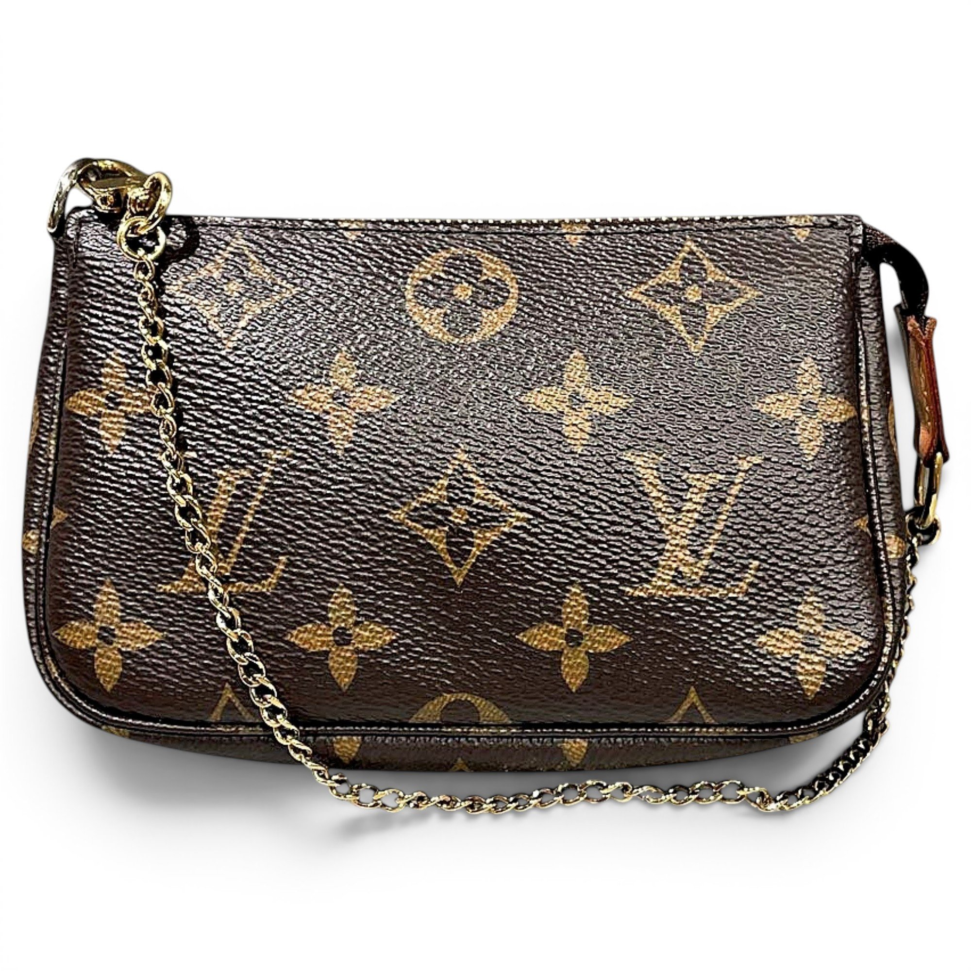 Pochette Accessoire leather handbag