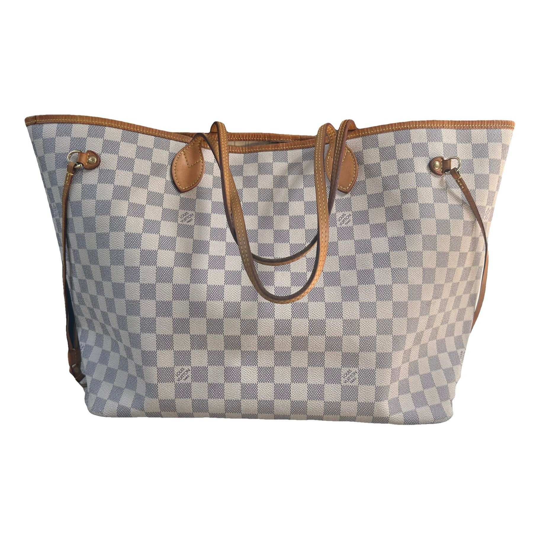 Neverfull leather tote