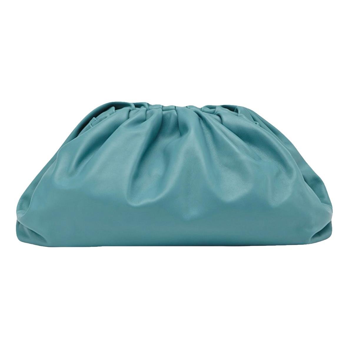 Pouch leather handbag