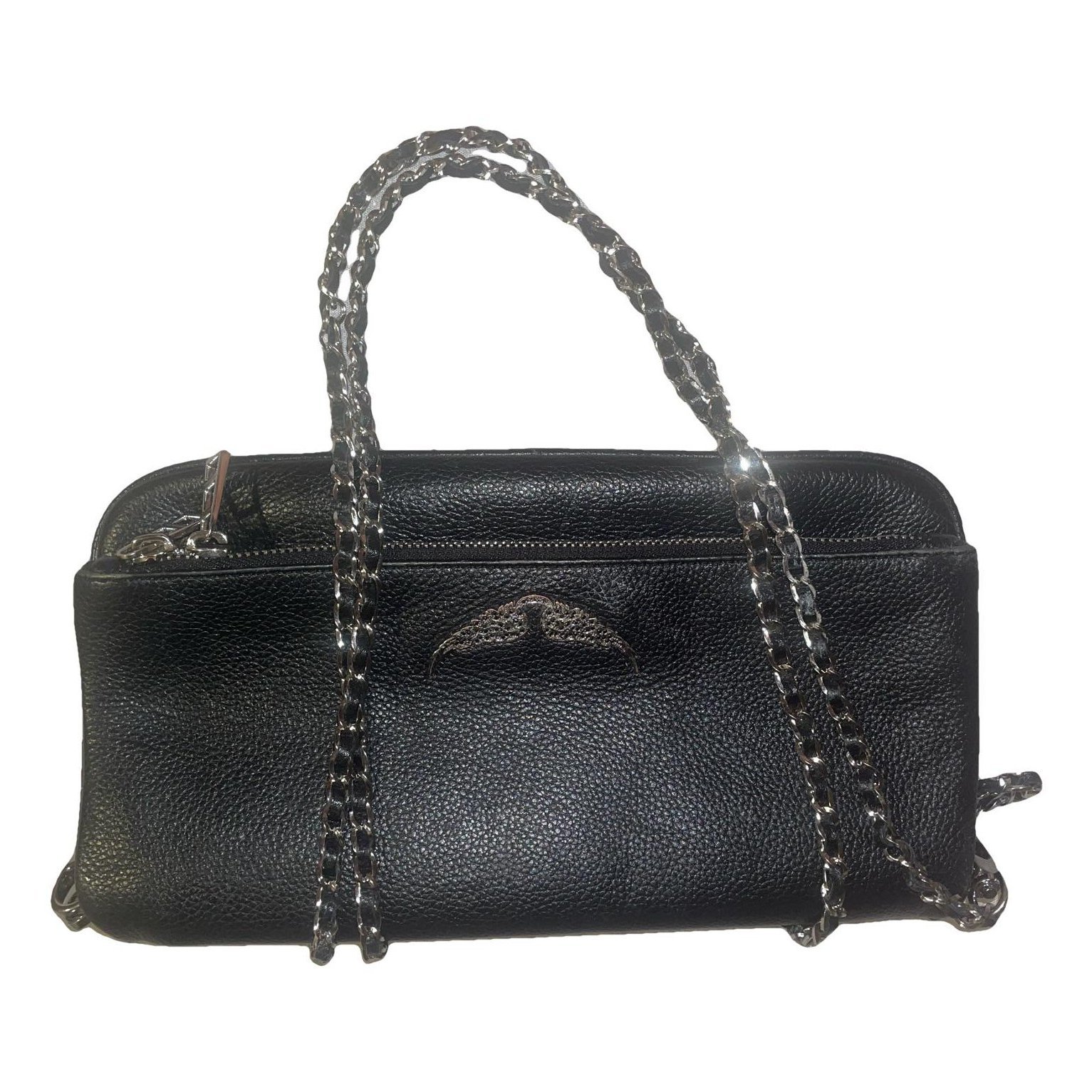 Leather crossbody bag