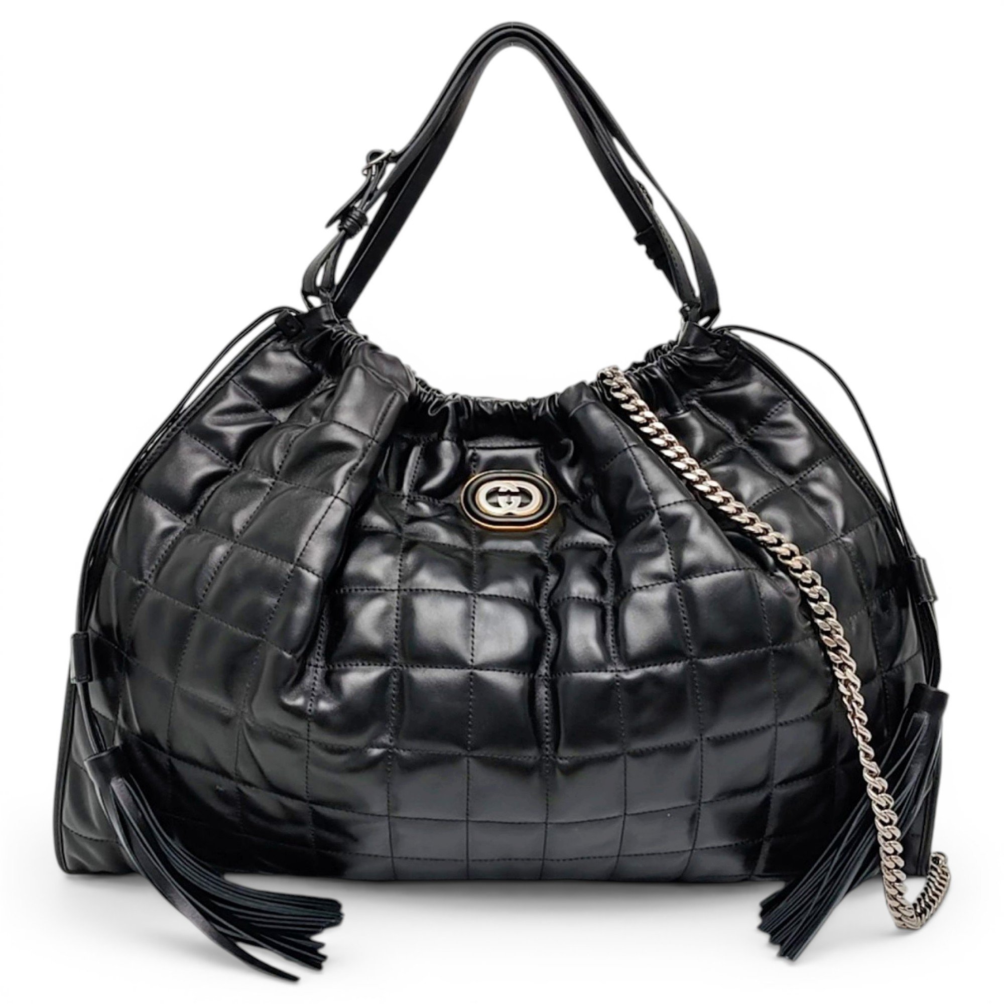 Leather handbag