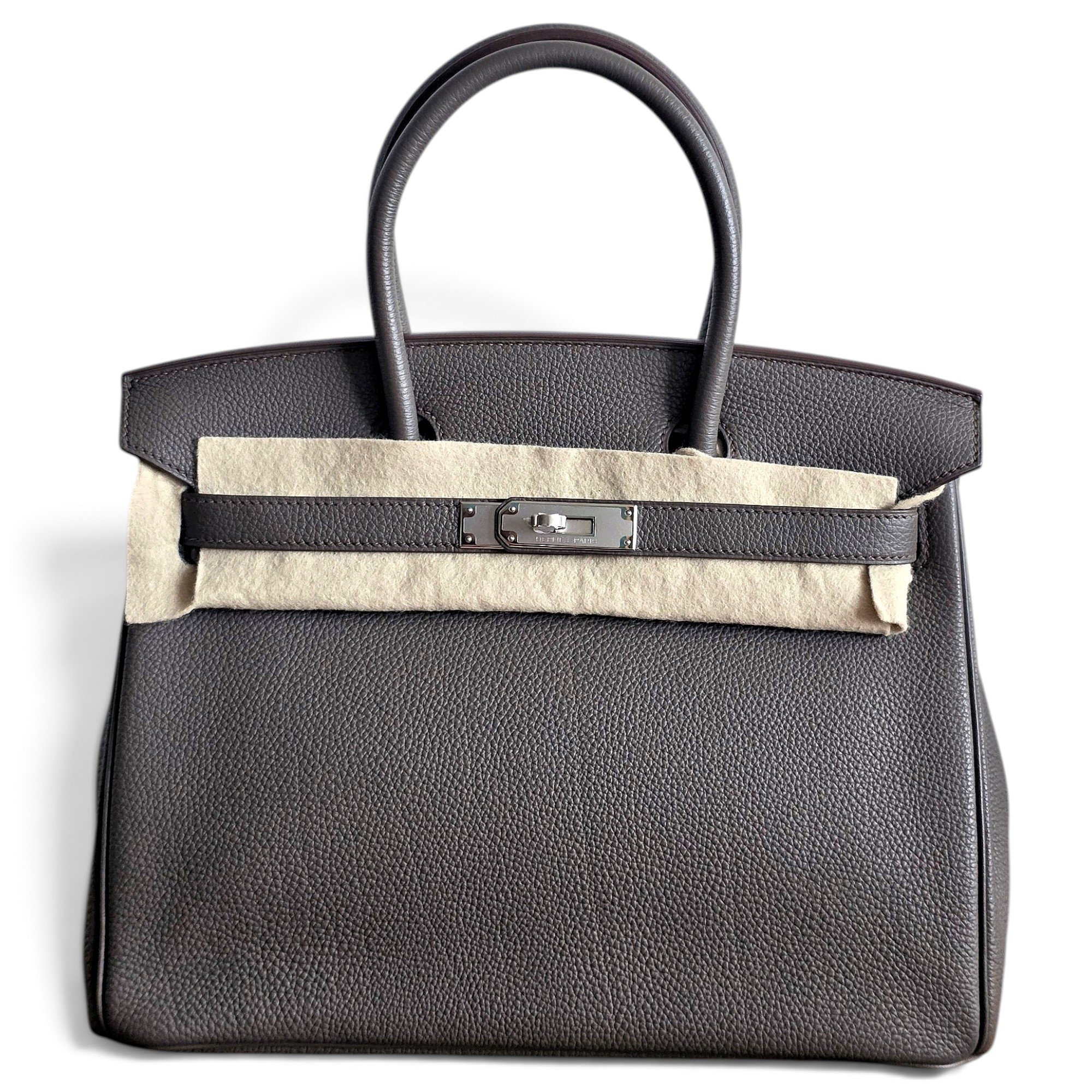 Birkin 30 leather handbag