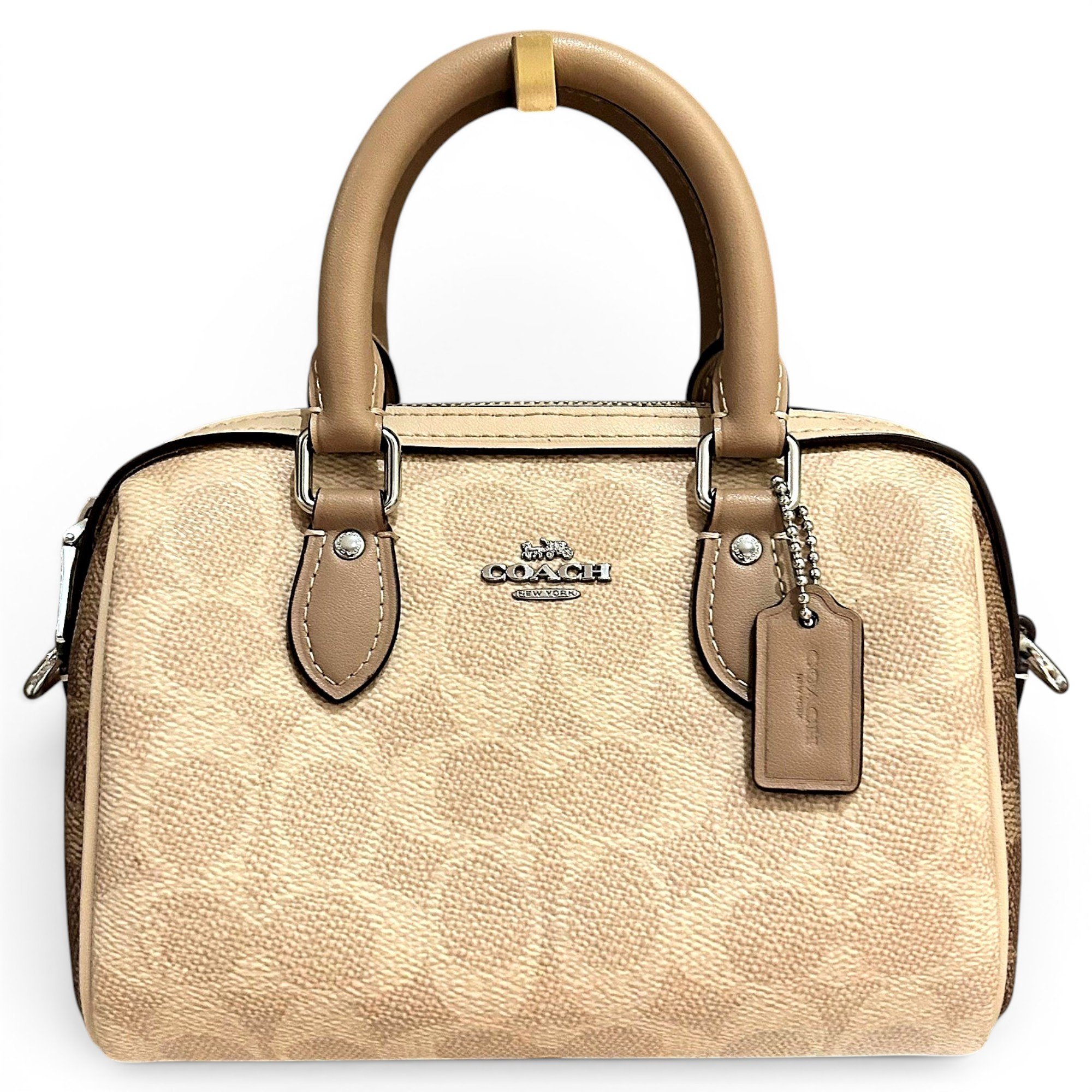 Leather crossbody bag