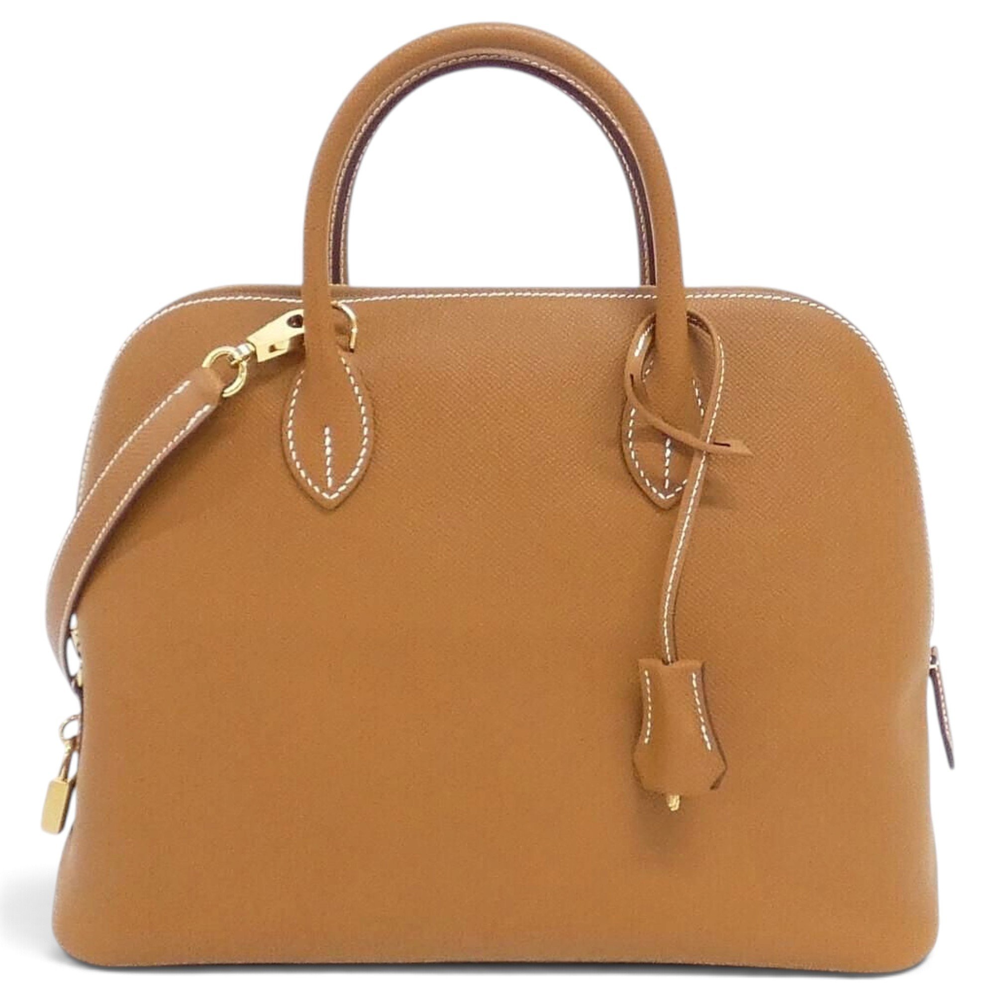 Bolide leather handbag