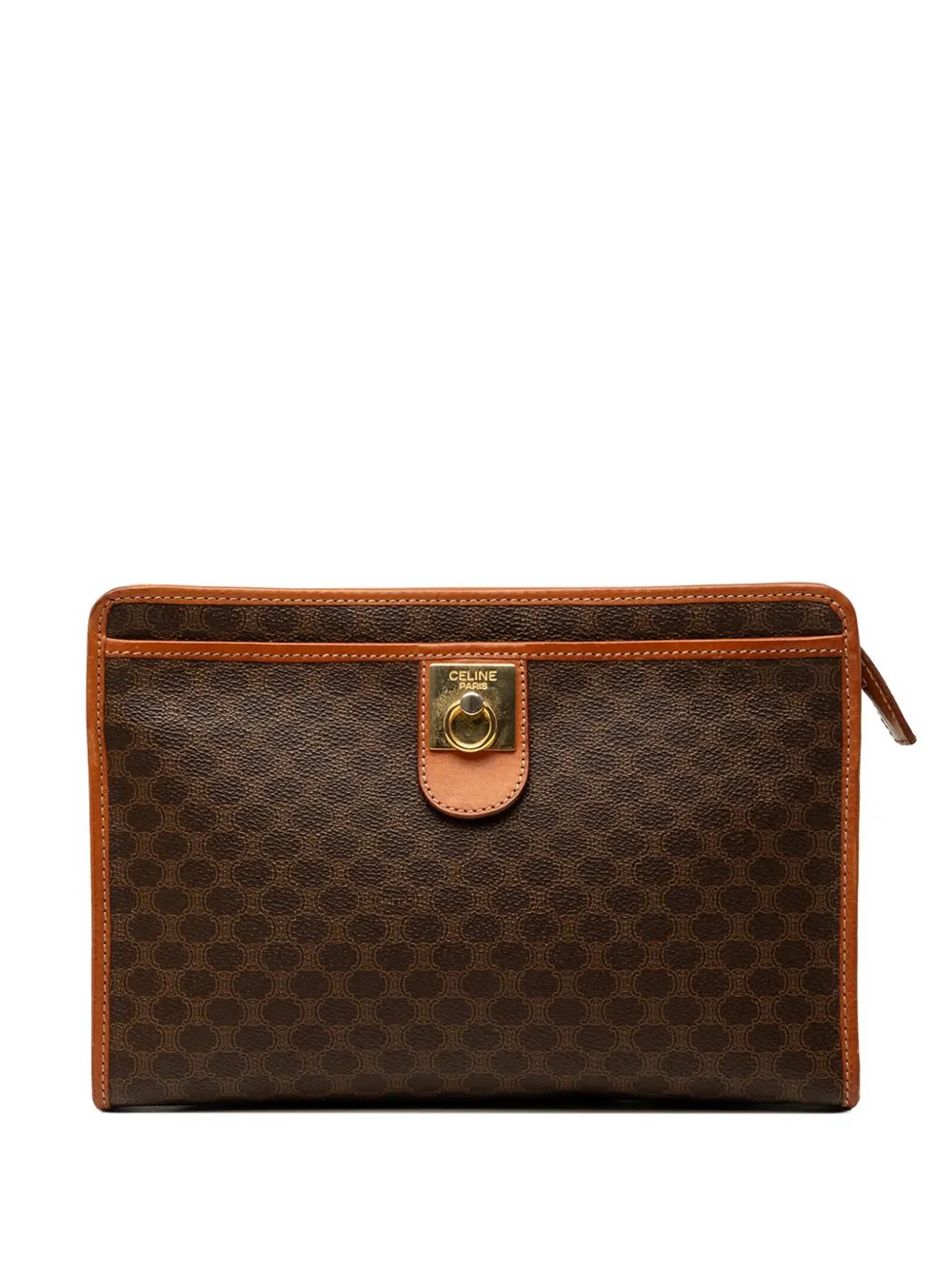 2012 Macadam Coated Canvas clutch bag