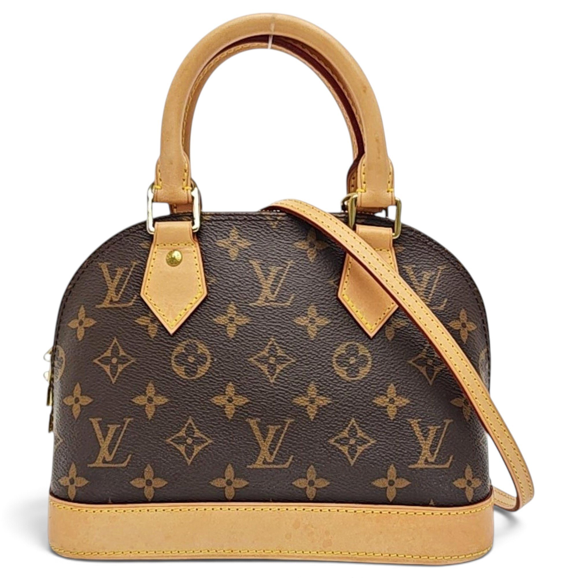 Alma leather handbag