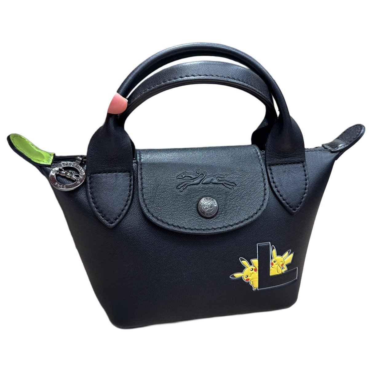 Pliage leather mini bag