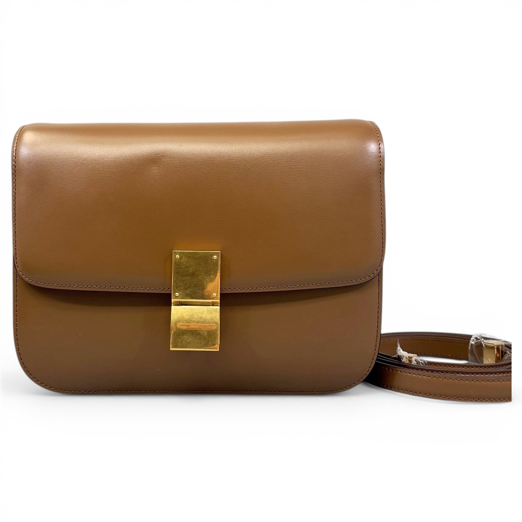 Classic leather handbag