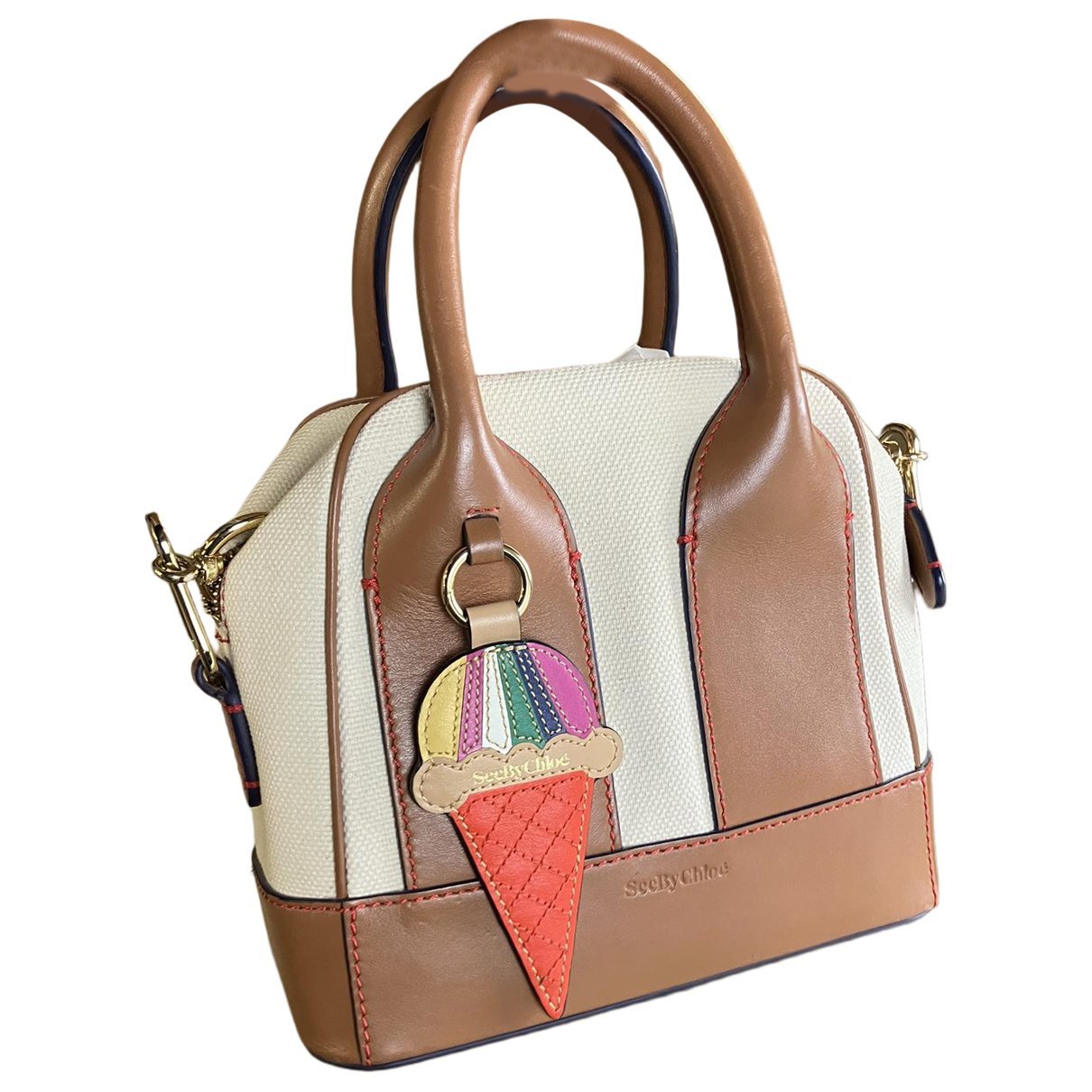 Leather crossbody bag