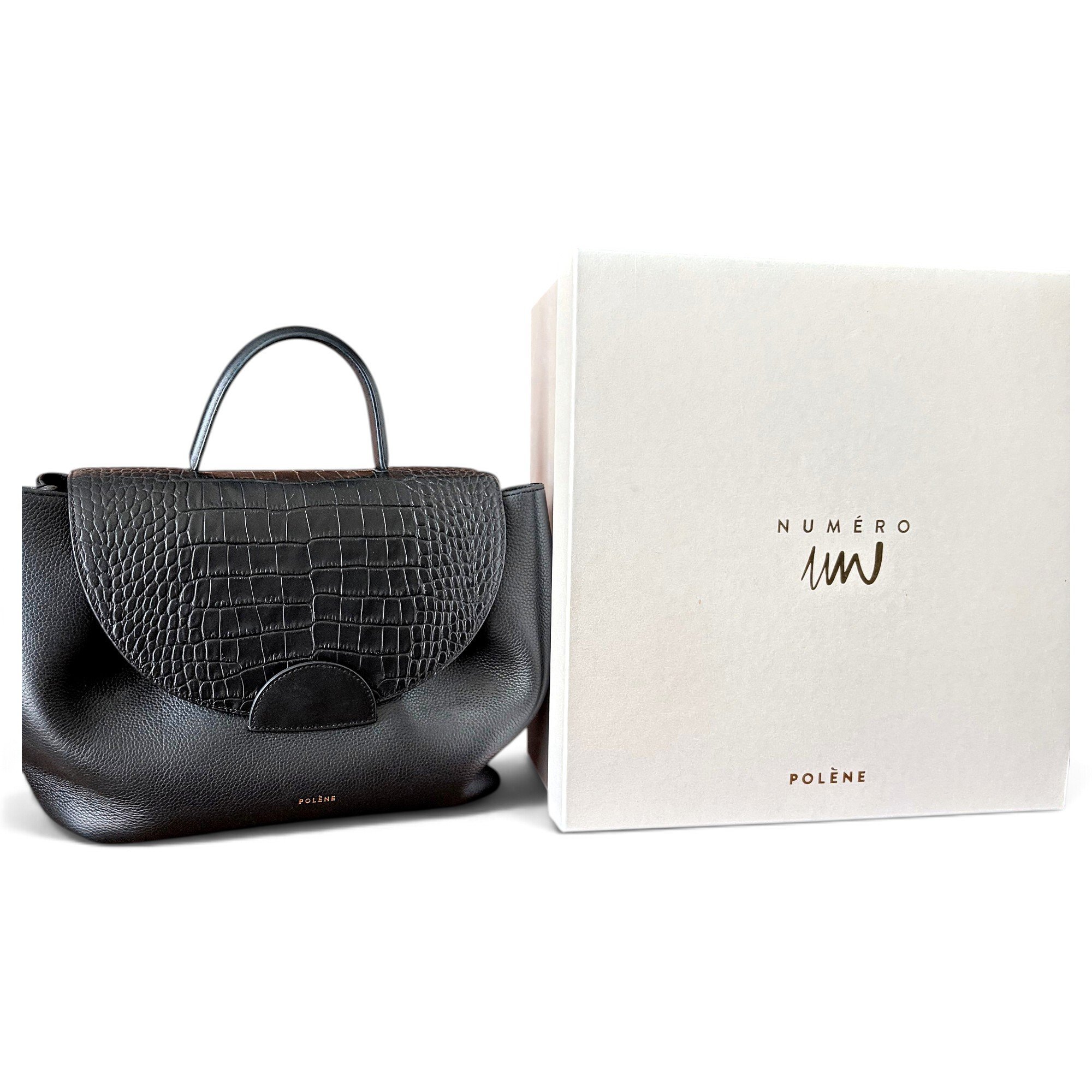 Numéro un leather handbag
