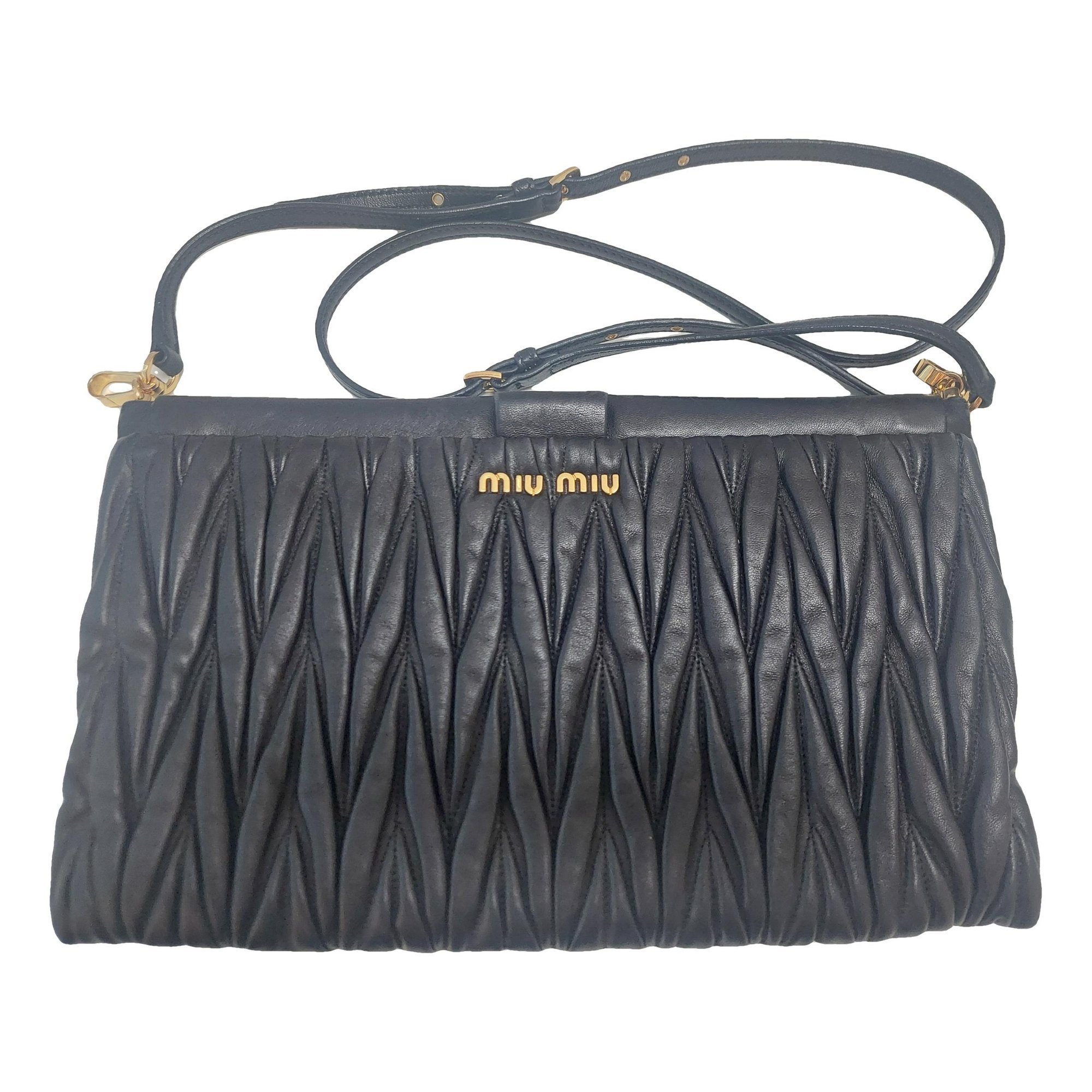Leather crossbody bag