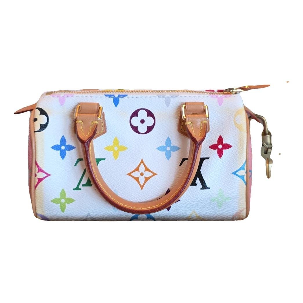 Nano Speedy / Mini HL leather handbag