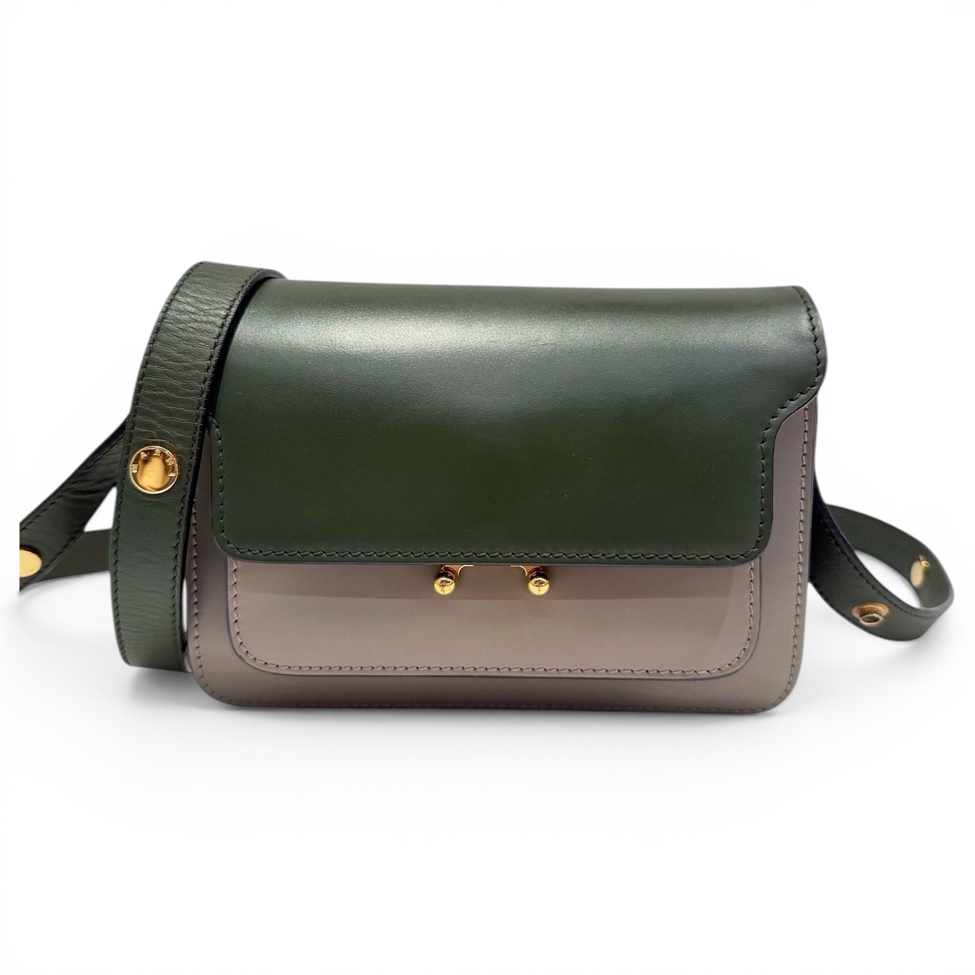 Marni Trunk leather handbag