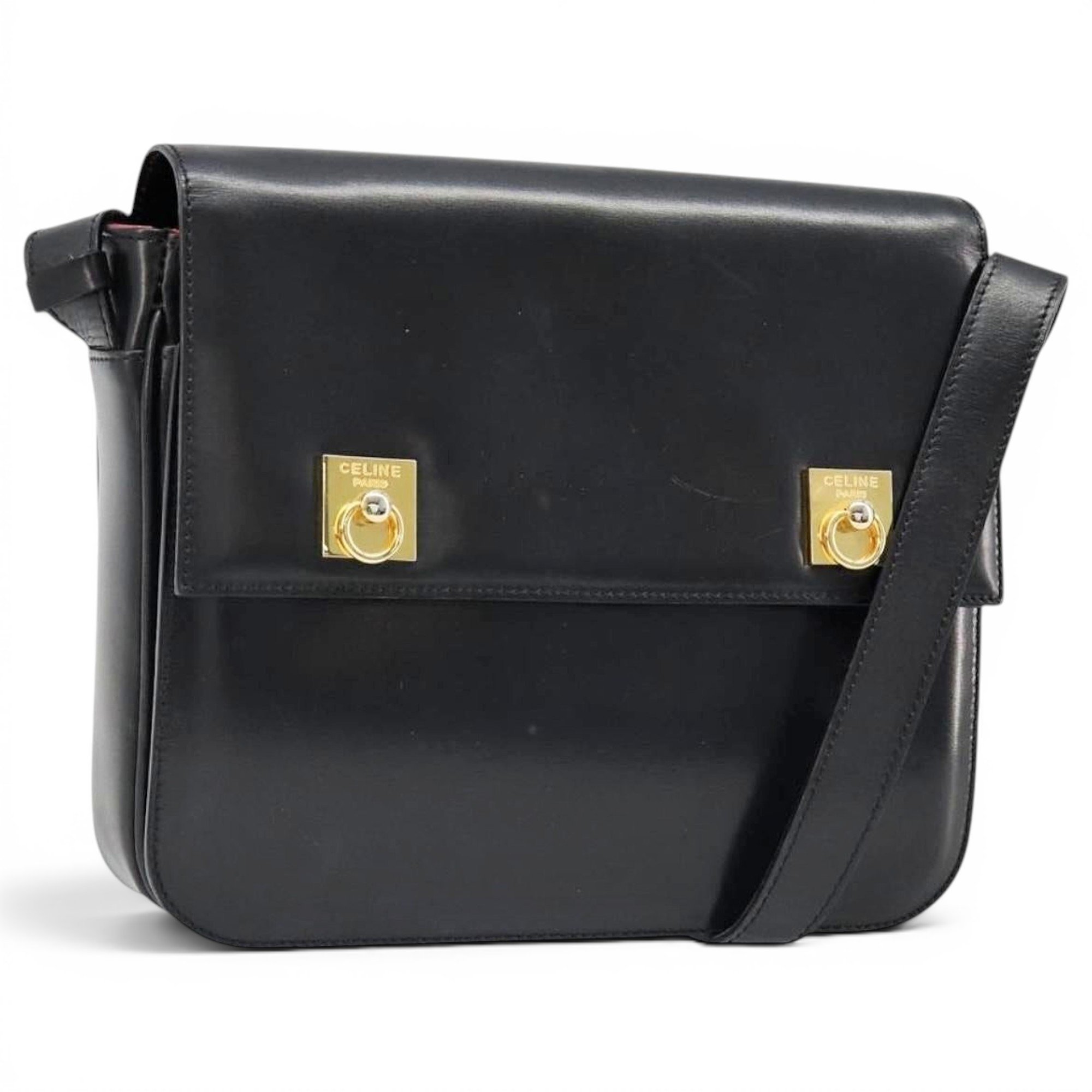 Leather handbag