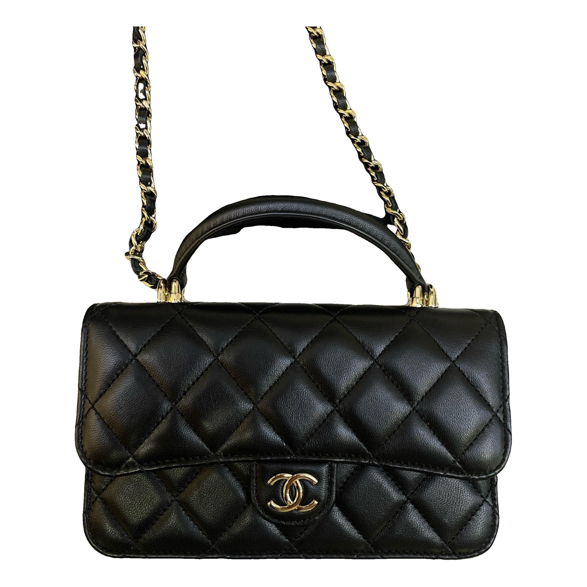 Timeless Classique Top Handle leather handbag