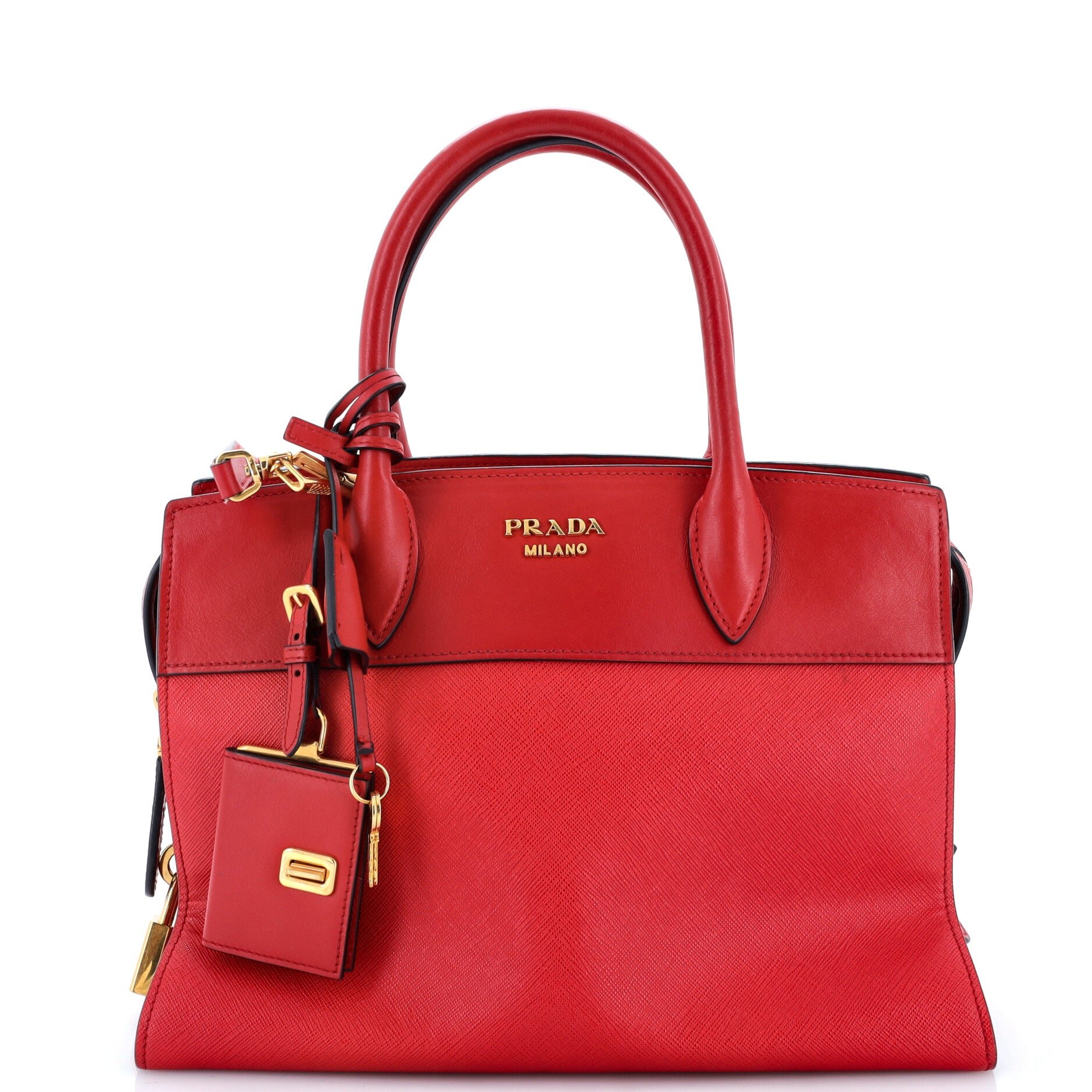 Esplanade Tote Saffiano with City Calf Medium