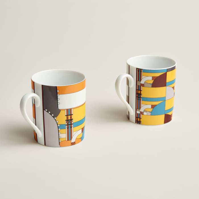 Sans Coloris Rocabar Set Of 2 Mugs