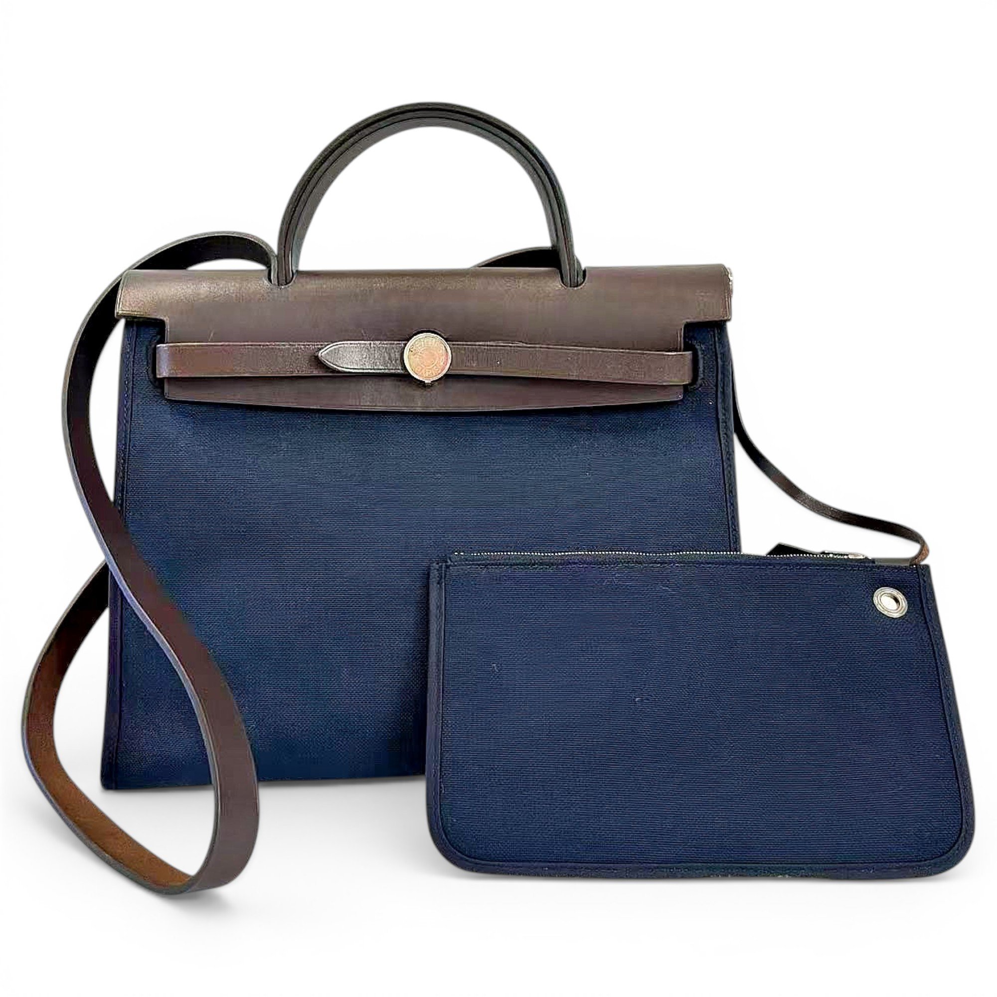 Herbag leather handbag
