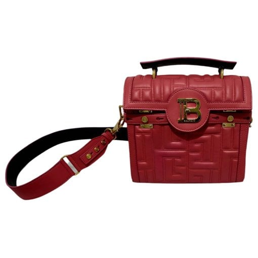 Balmain BBuzz leather handbag