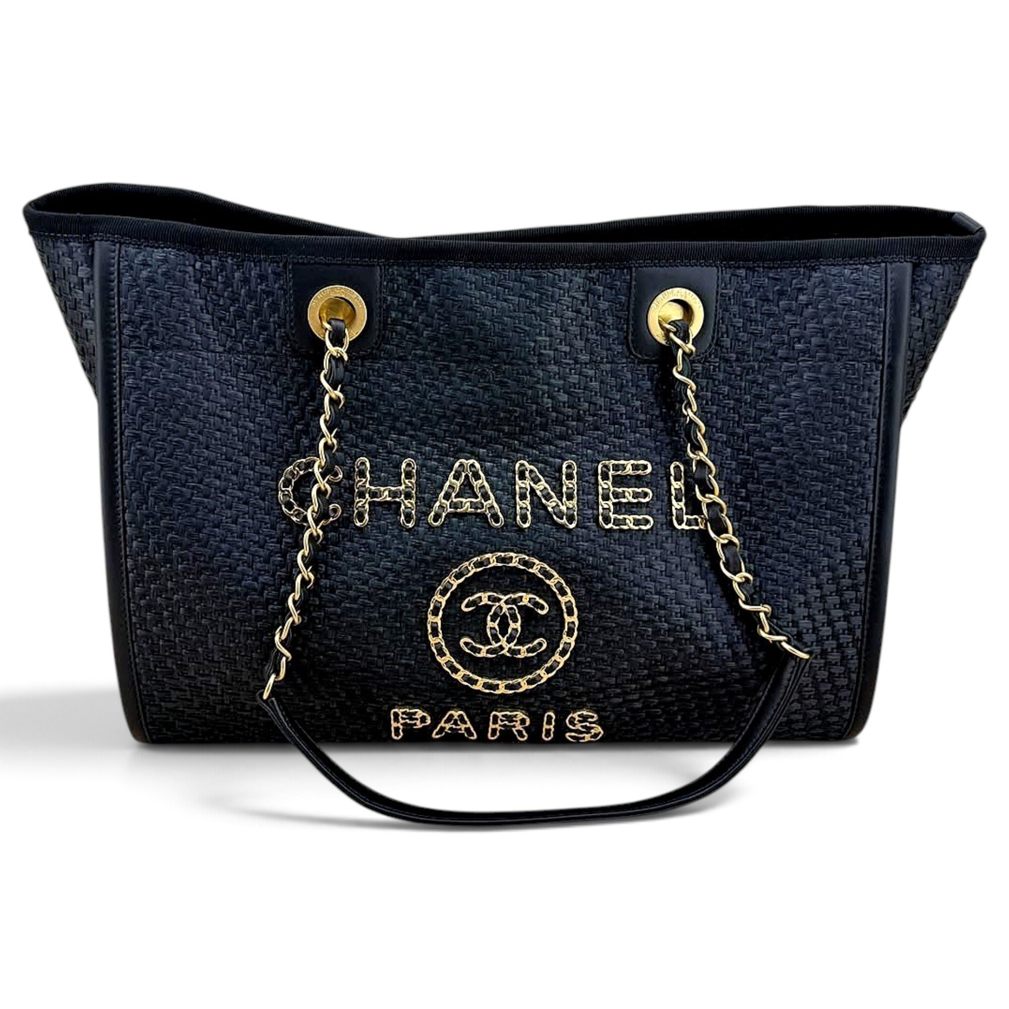 Deauville Chain cloth tote