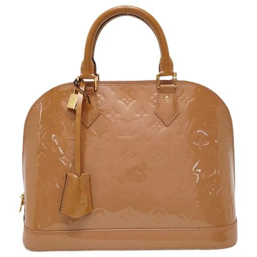 Alma patent leather handbag