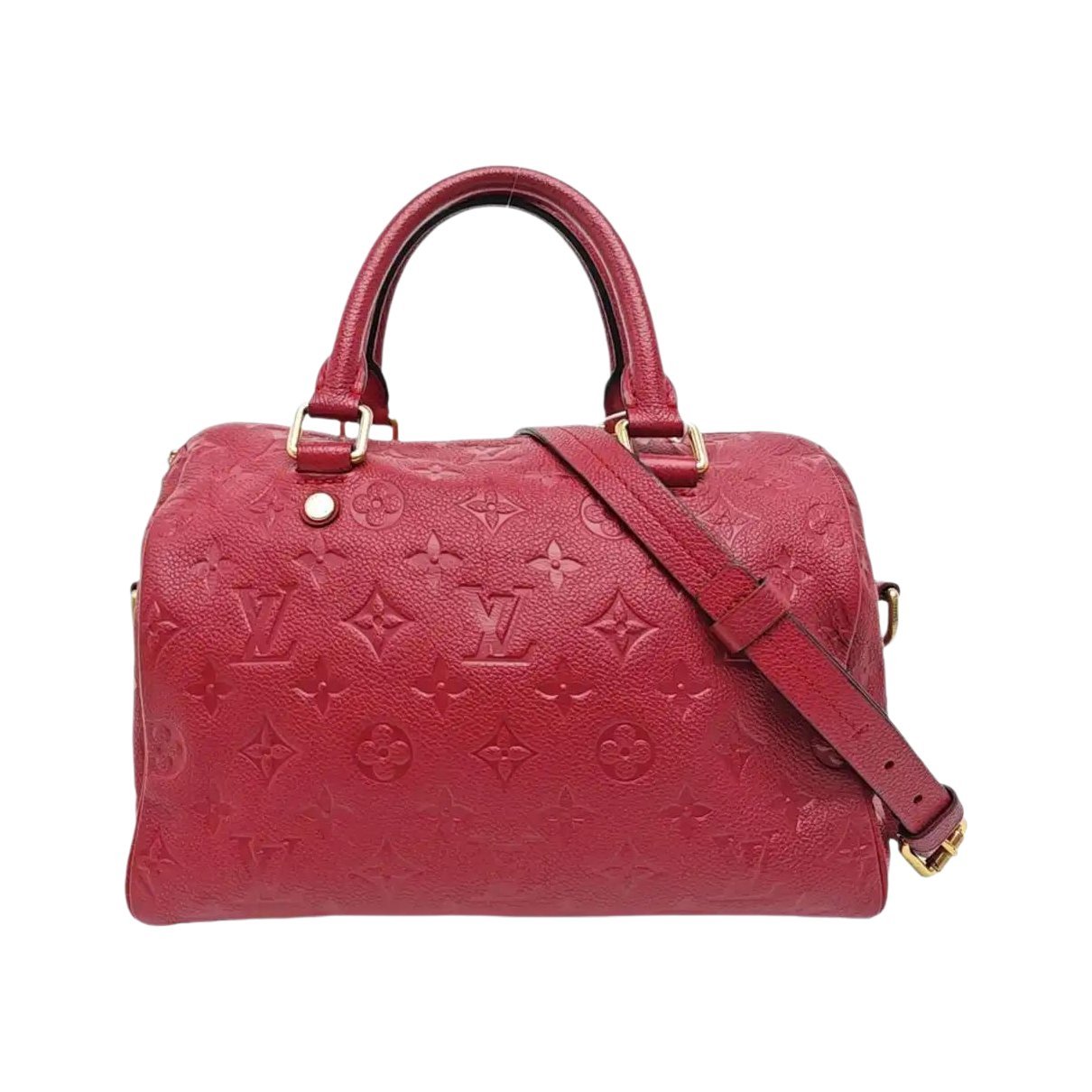 Louis Vuitton Nano Speedy / Mini HL leather handbag