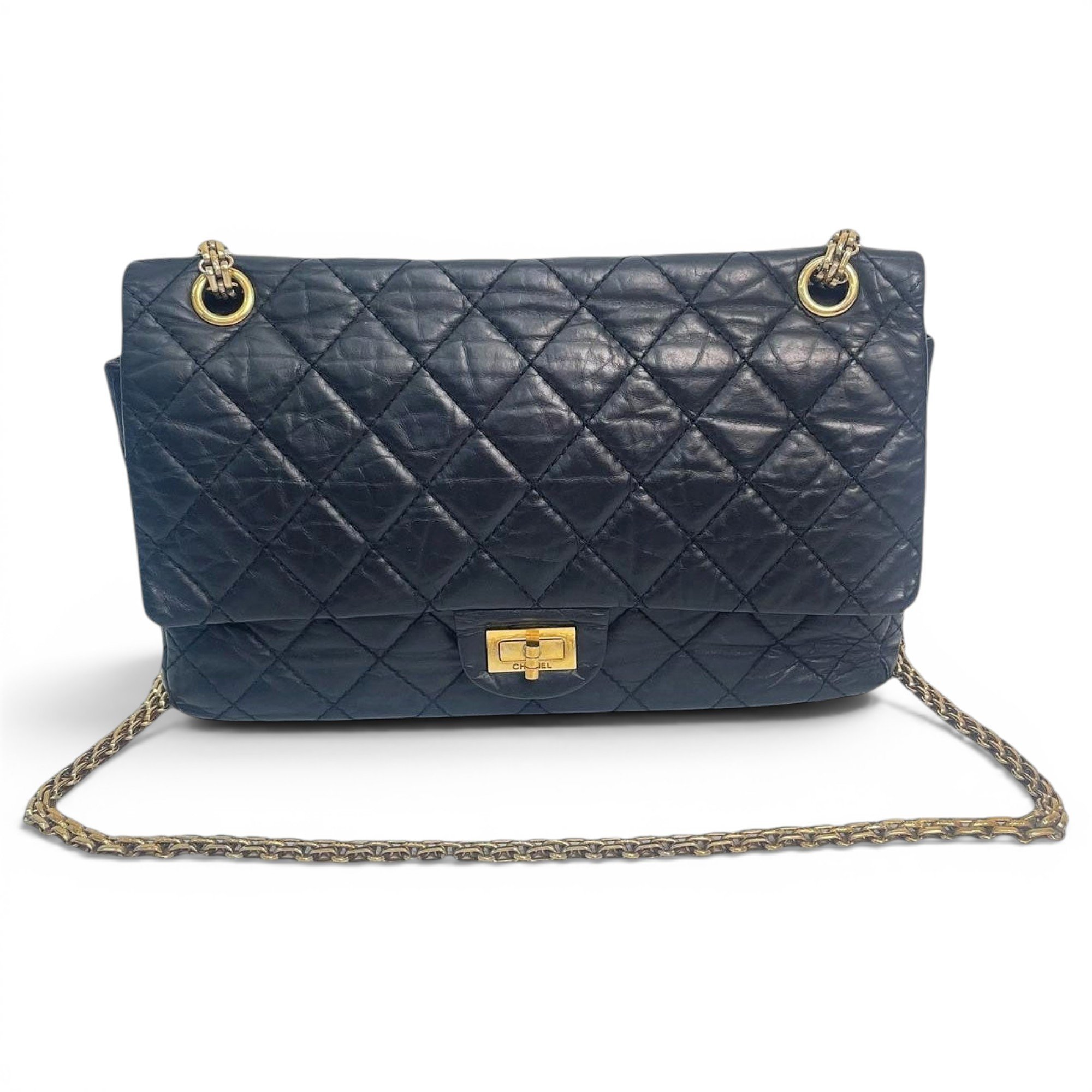 2.55 leather handbag