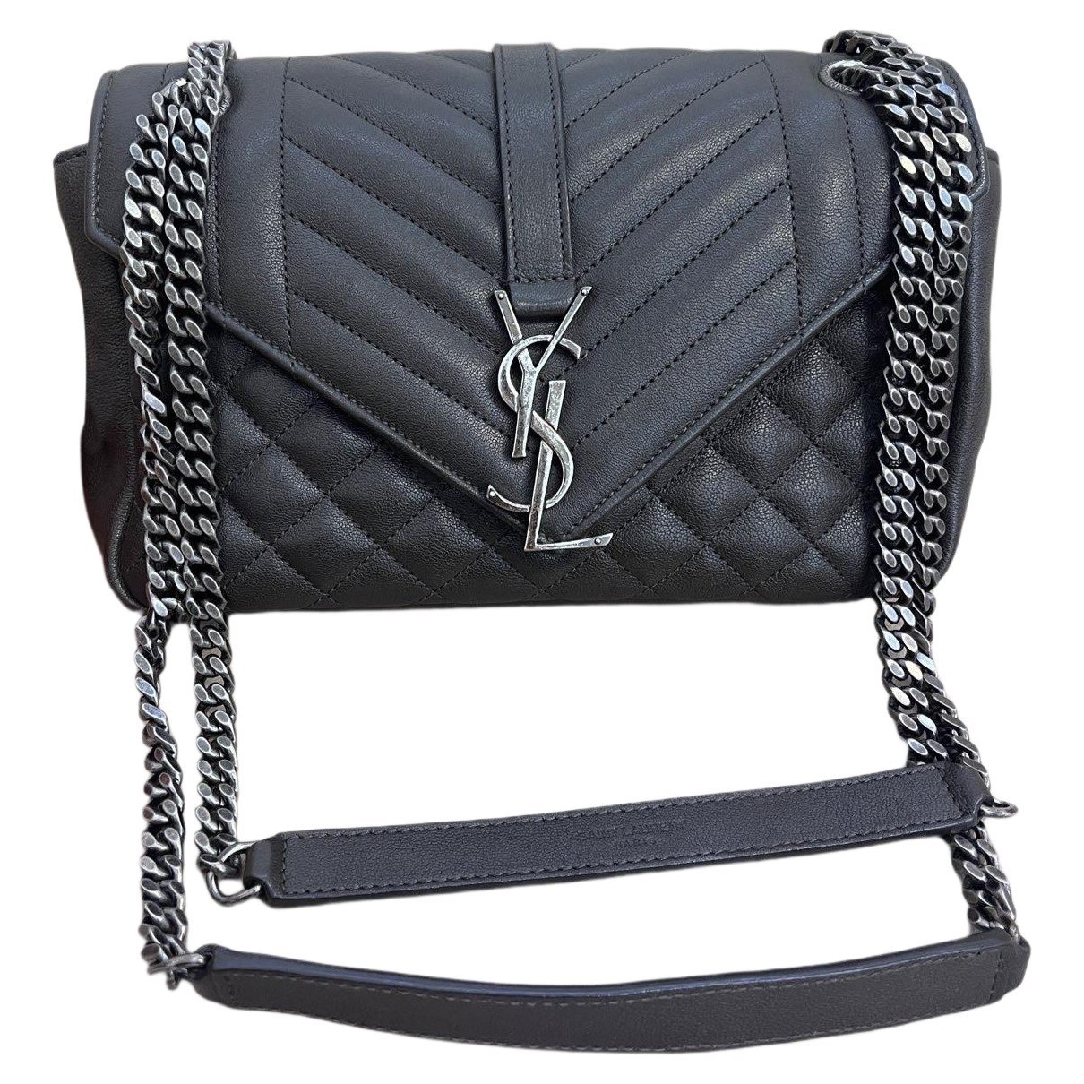 Saint Laurent Envelope leather handbag