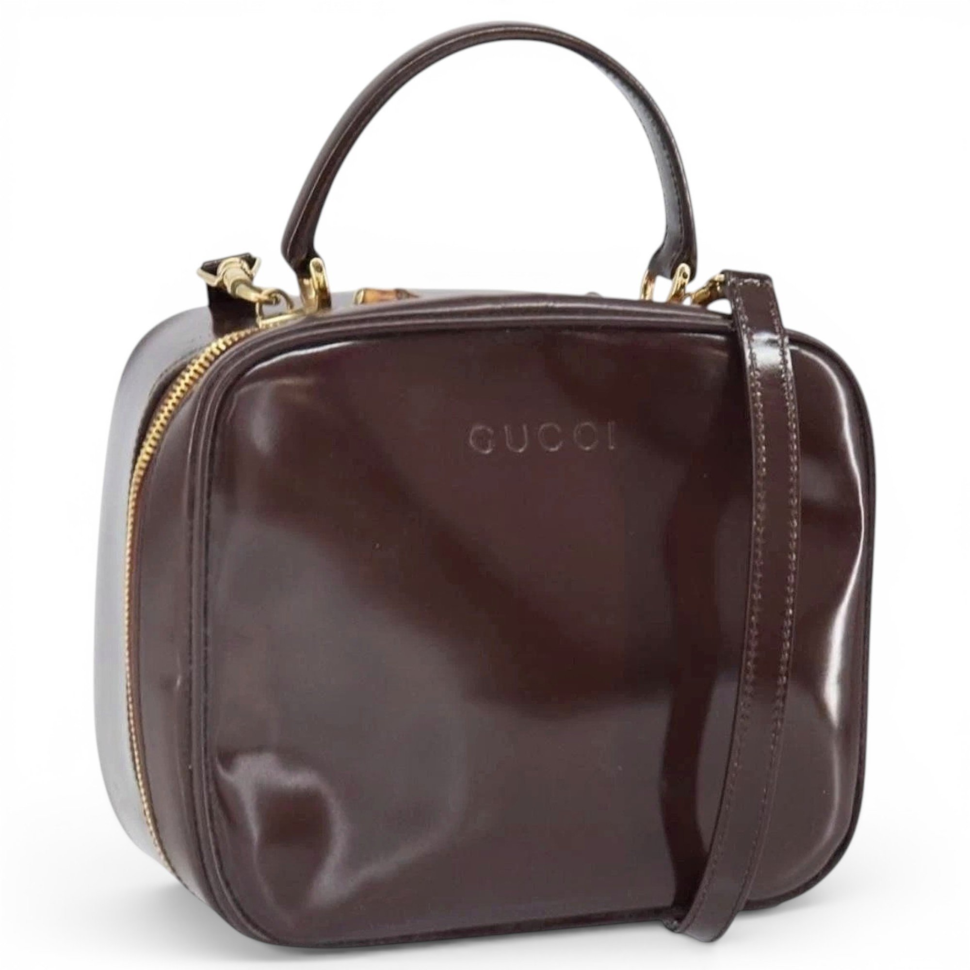 Leather handbag