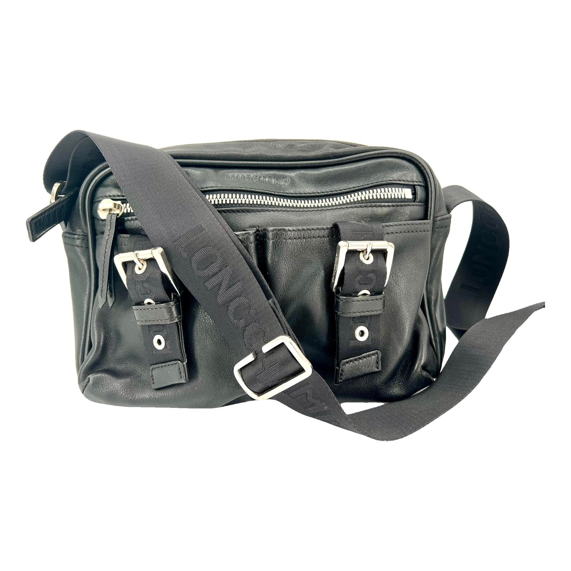 Leather crossbody bag