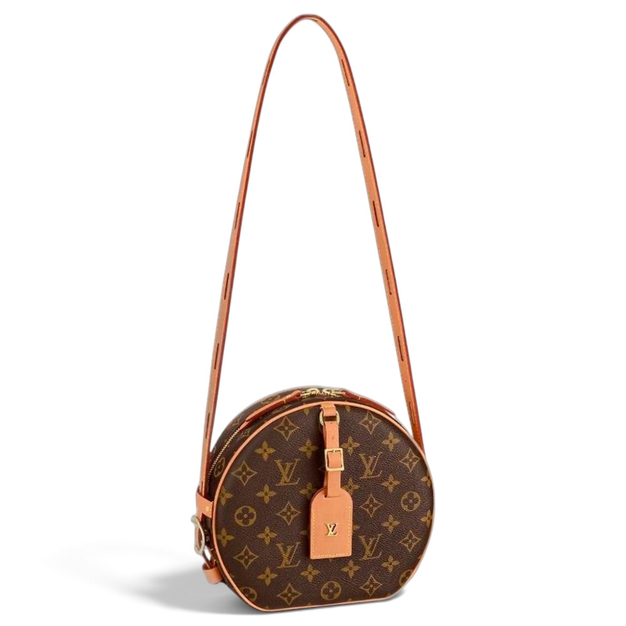 Boîte chapeau souple leather crossbody bag