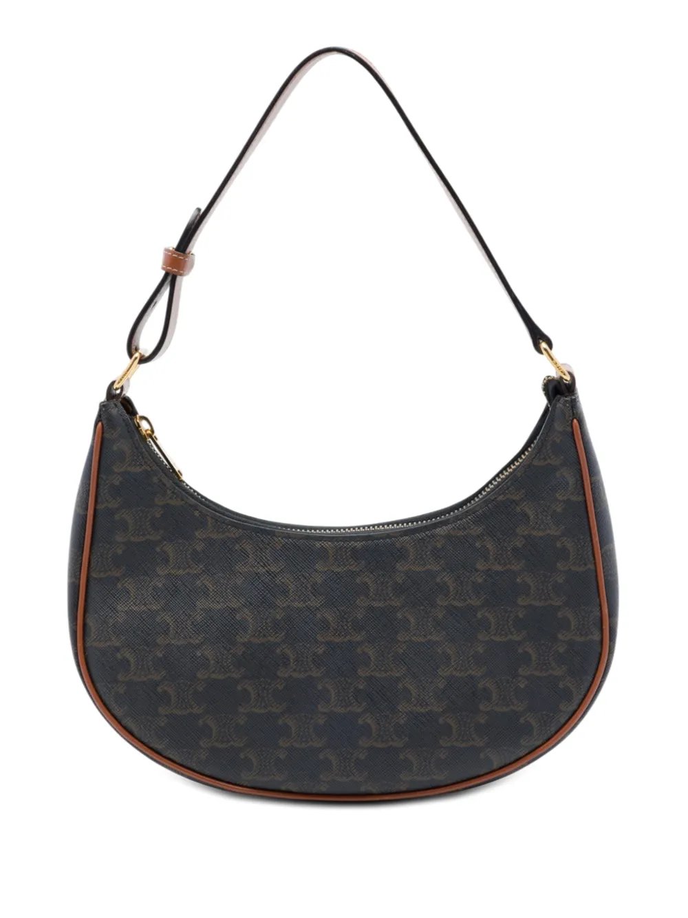 2021 Medium Triomphe Coated Canvas Ava shoulder bag
