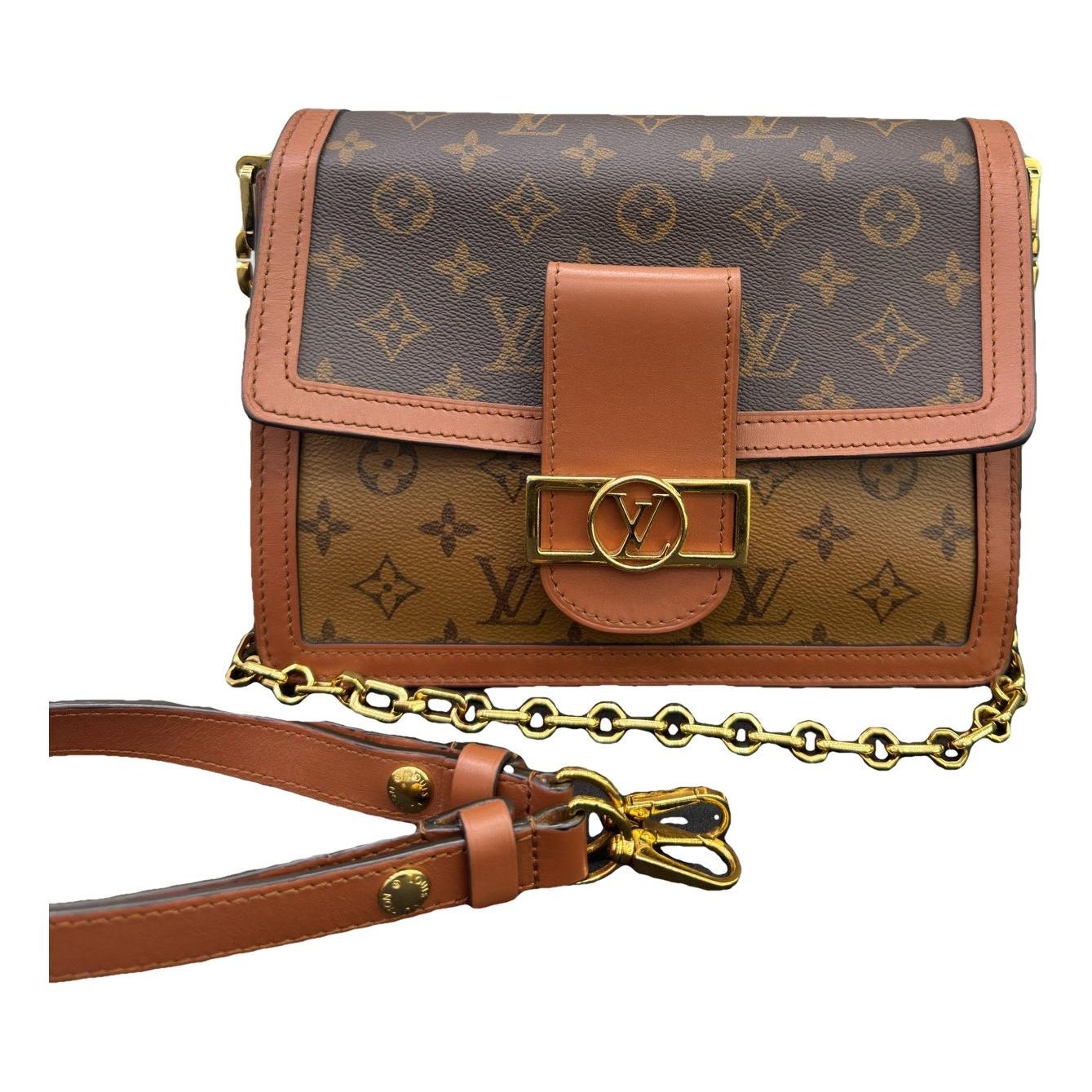 Louis Vuitton Dauphine leather handbag