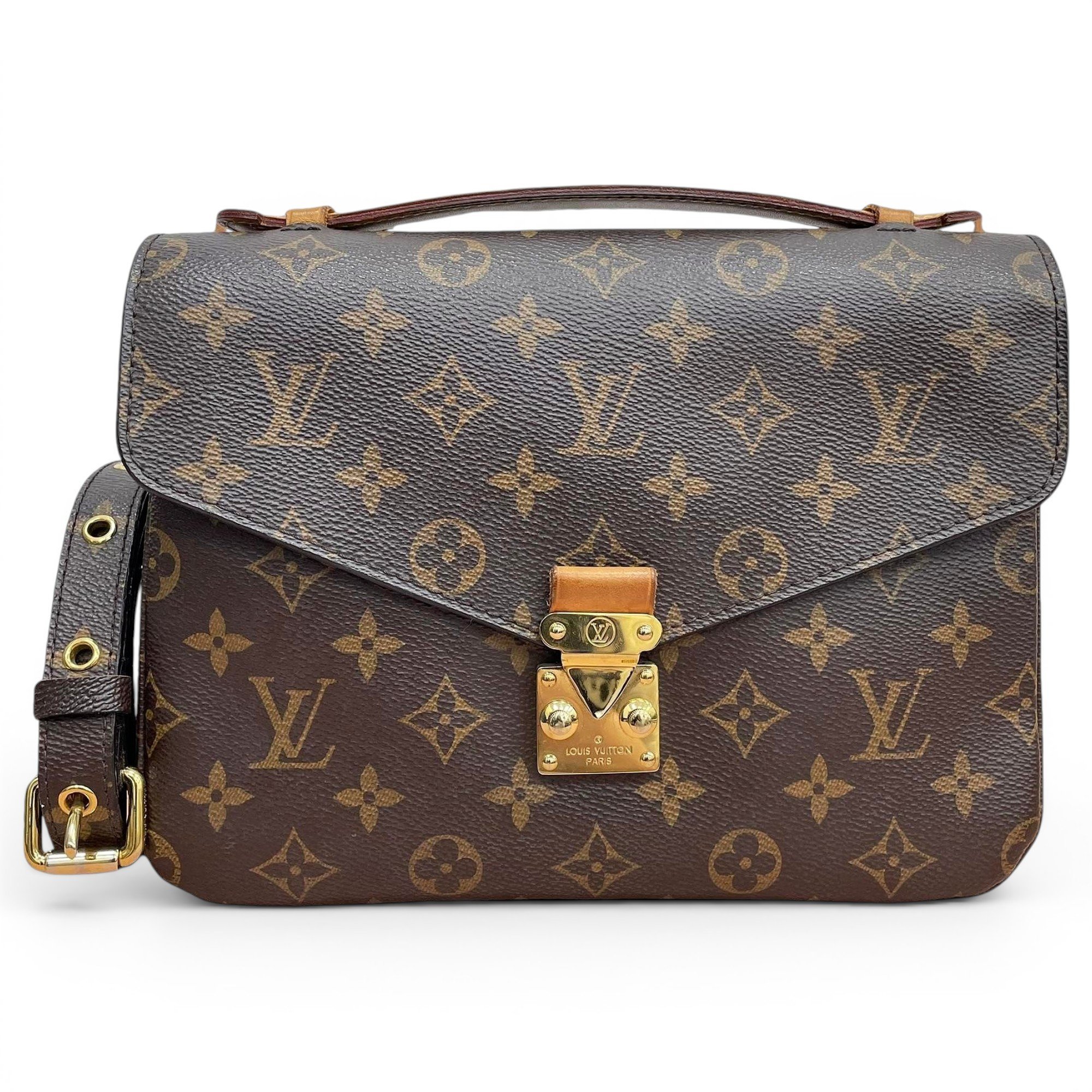 Metis leather handbag