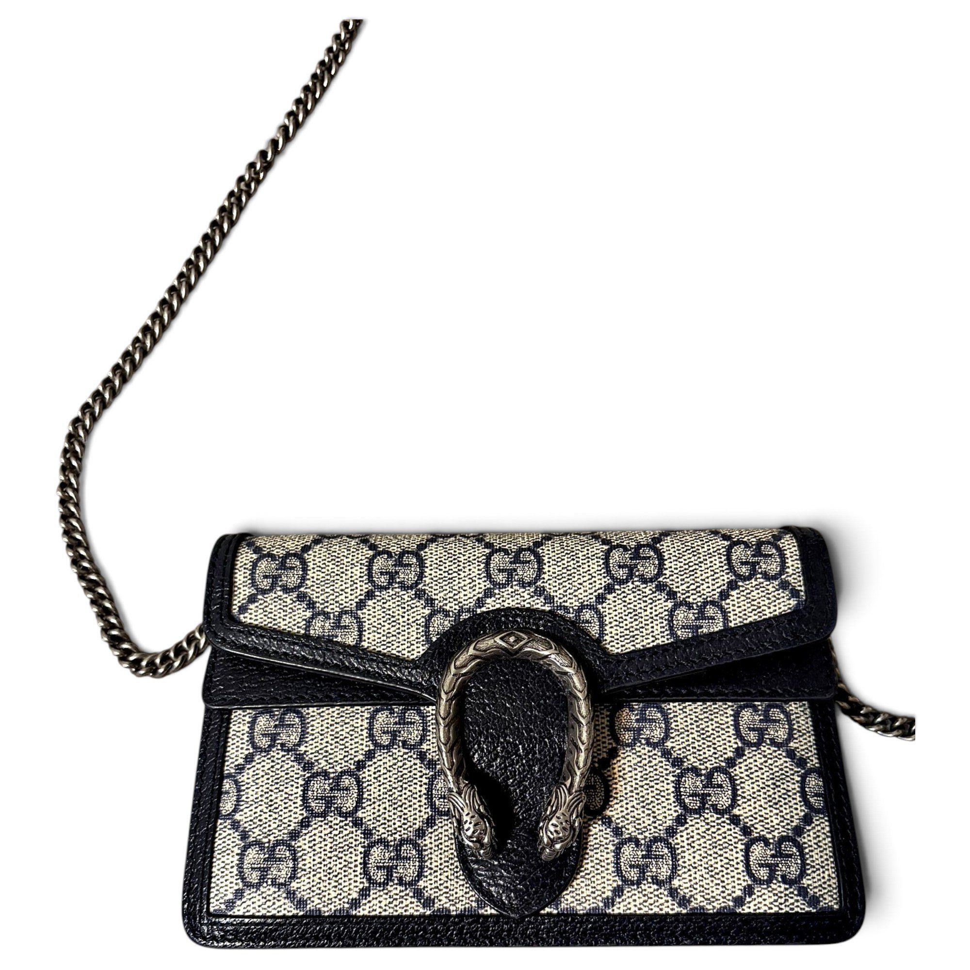 Dionysus leather clutch bag