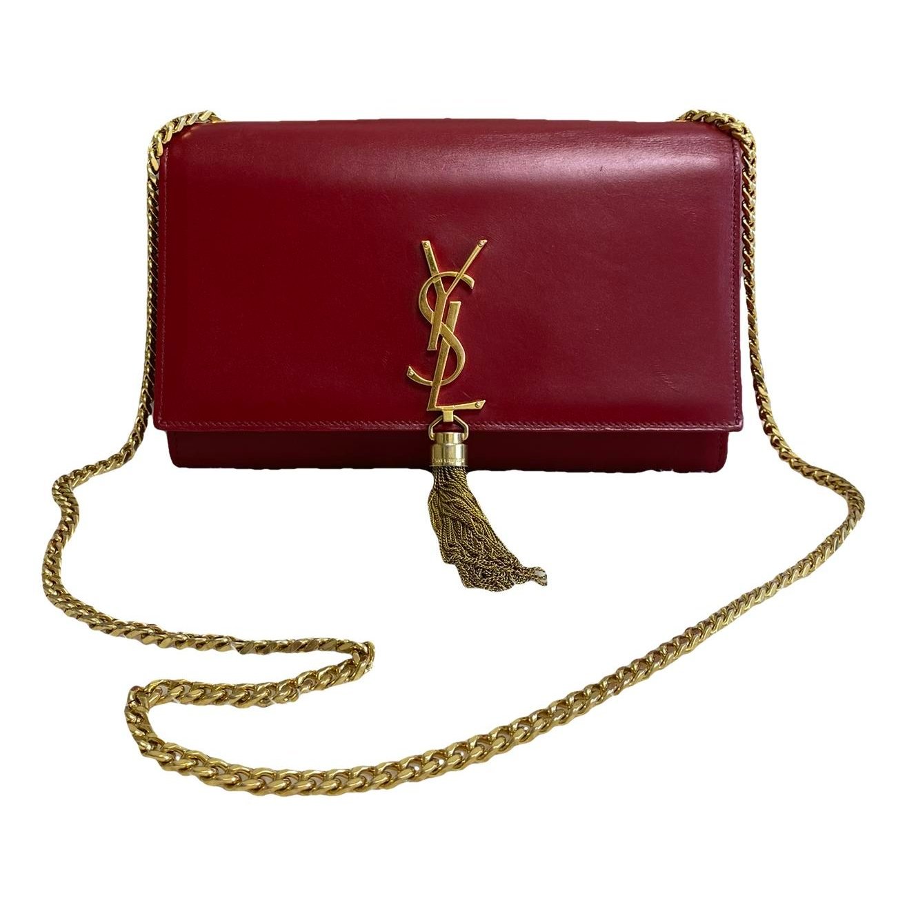 Pompom Kate leather crossbody bag