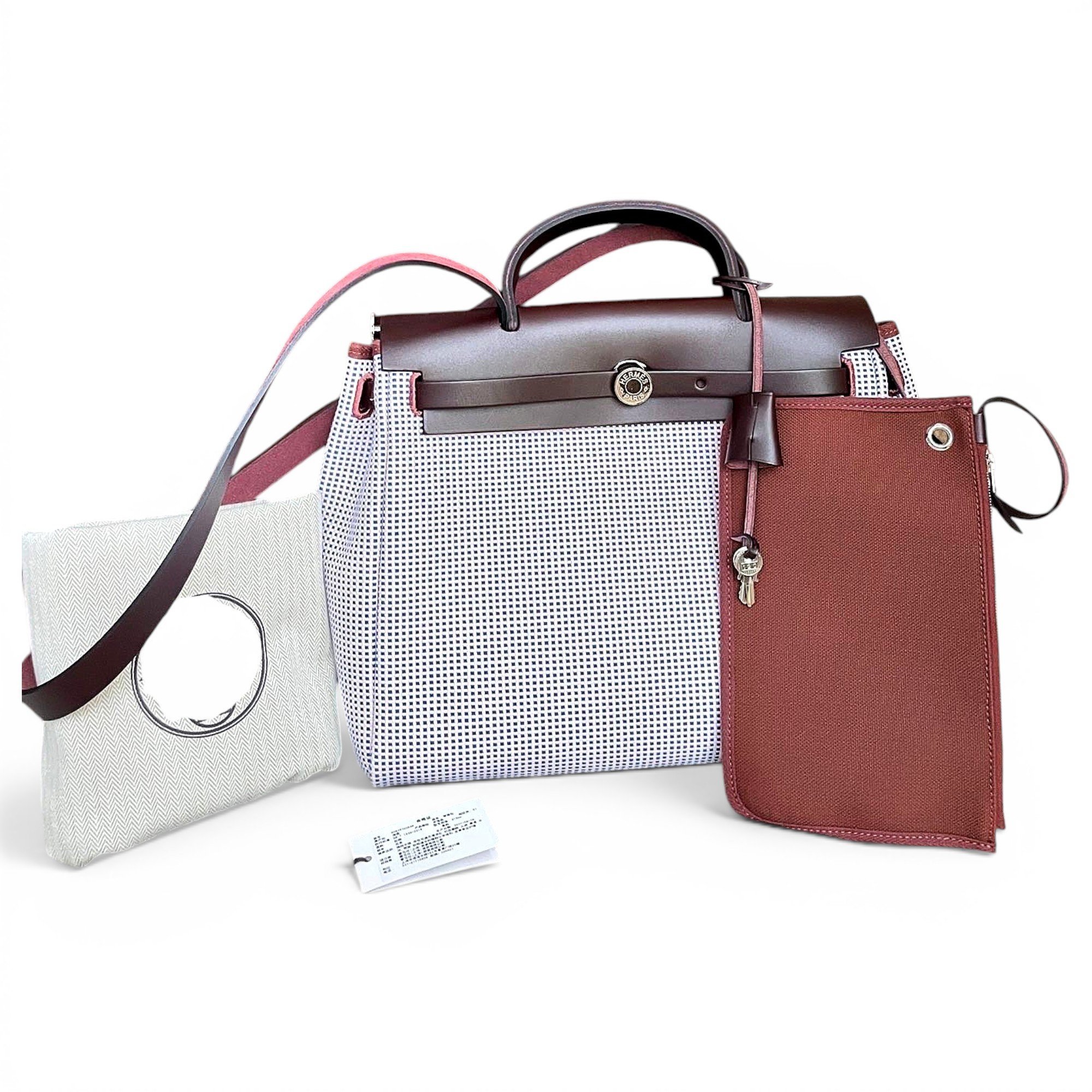 Herbag leather handbag