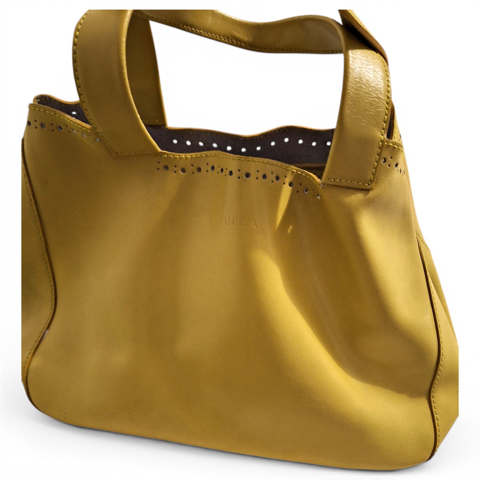 Leather handbag