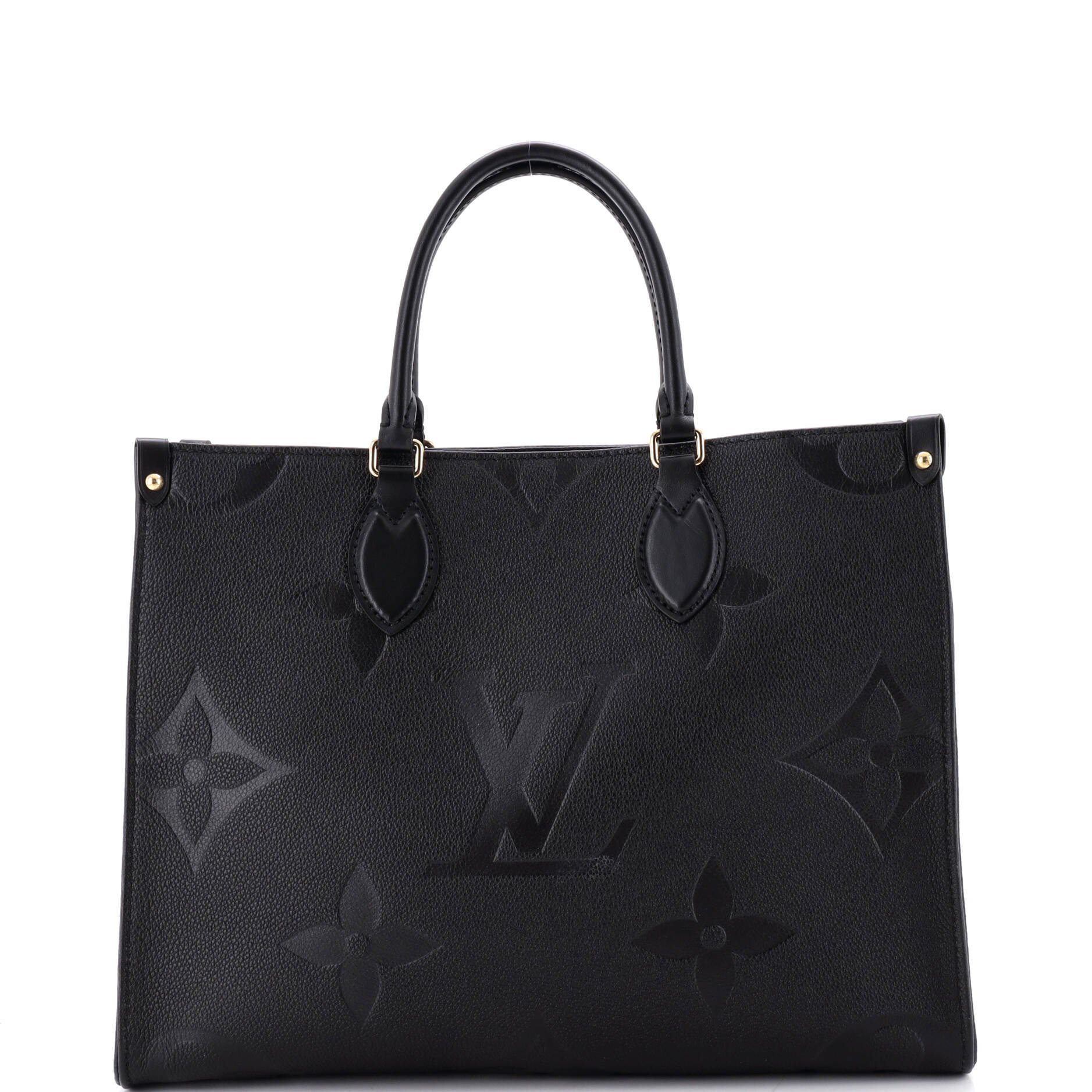 Leather tote