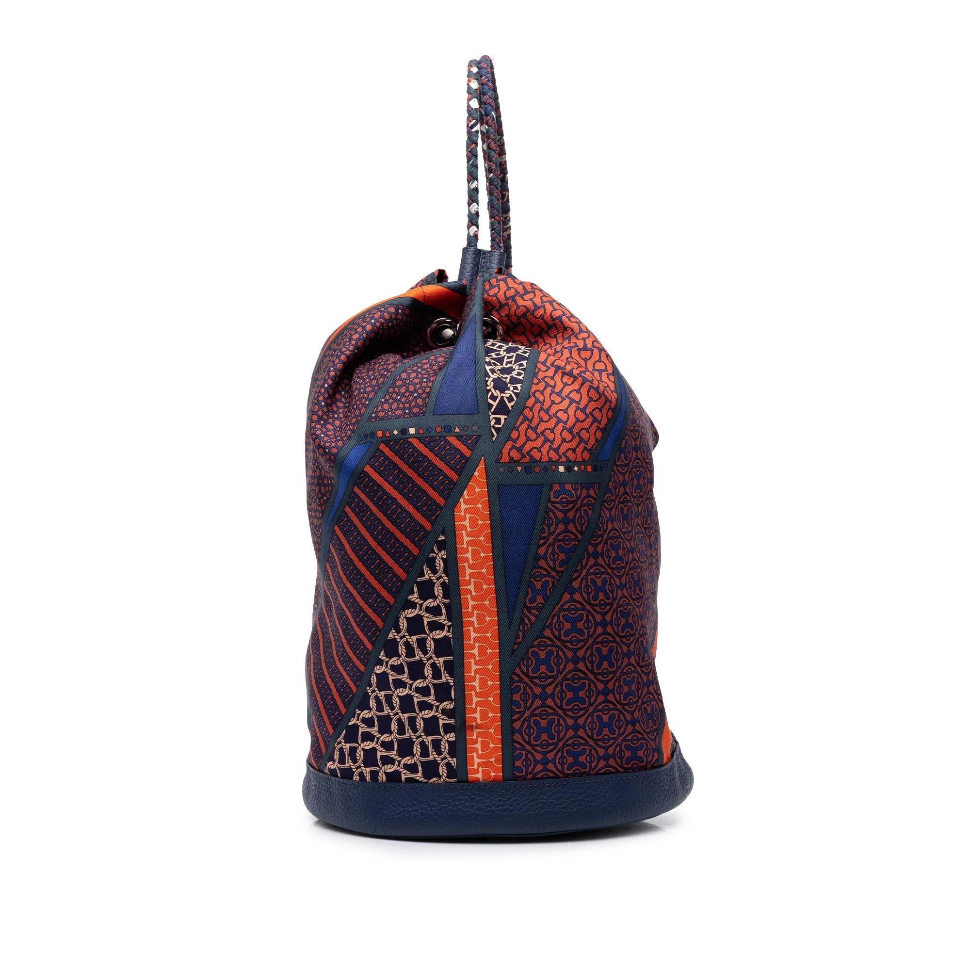 Leather backpack