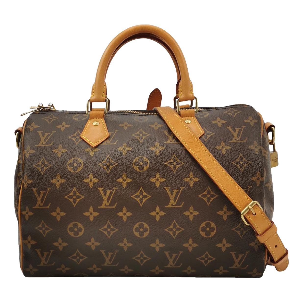 Speedy Bandoulière leather handbag